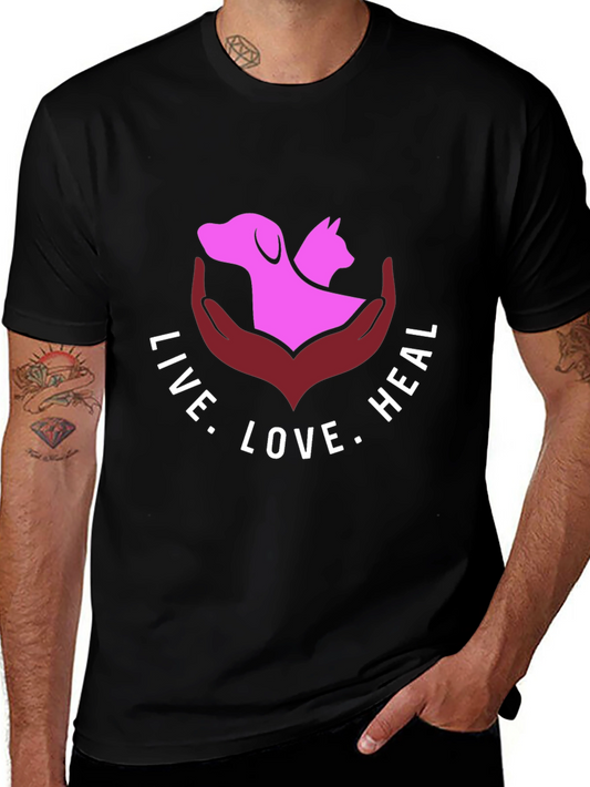 Live Love Heal Pet T-Shirt