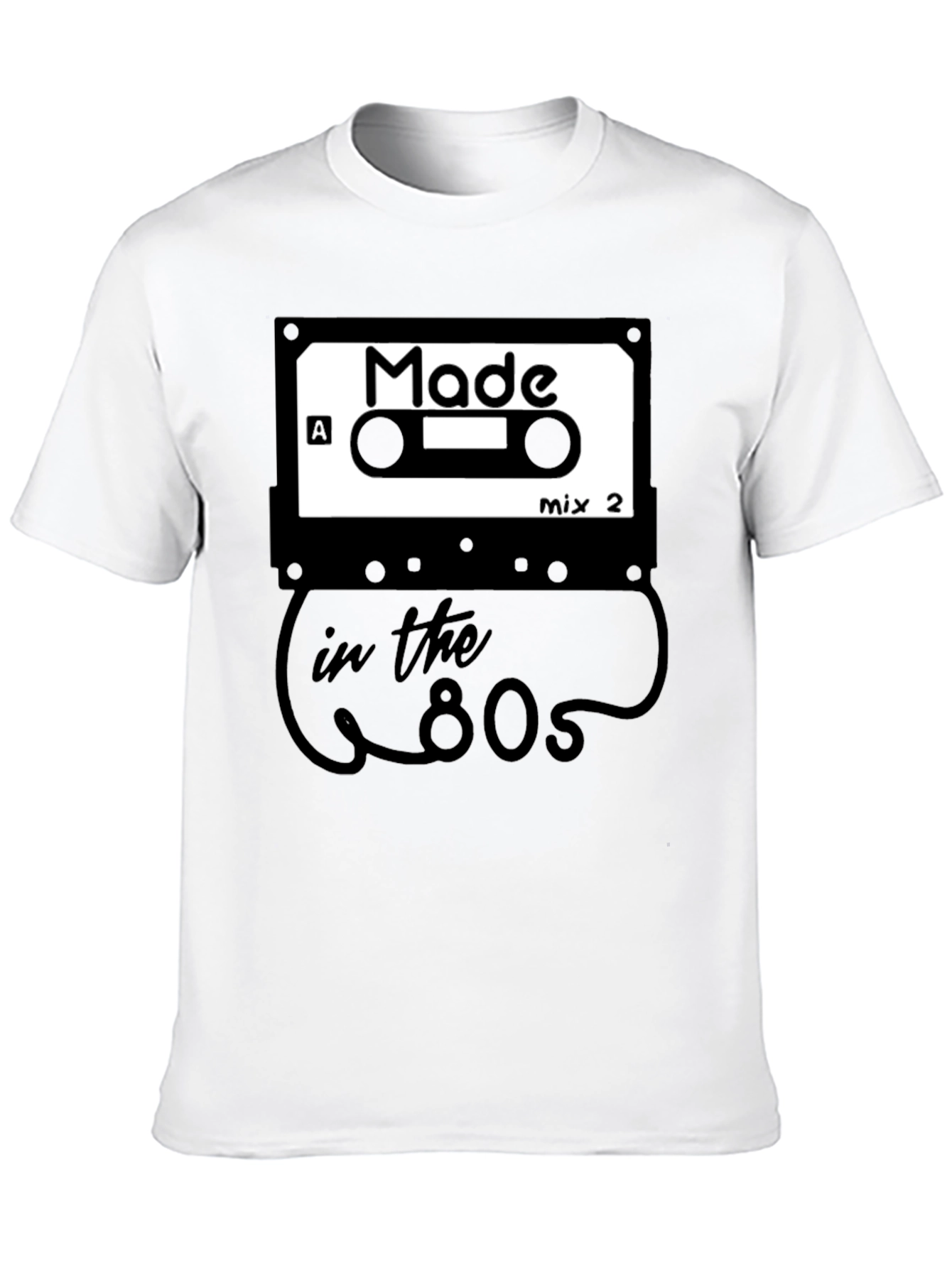 Made in the 80s Retro Cassette T-Shirt