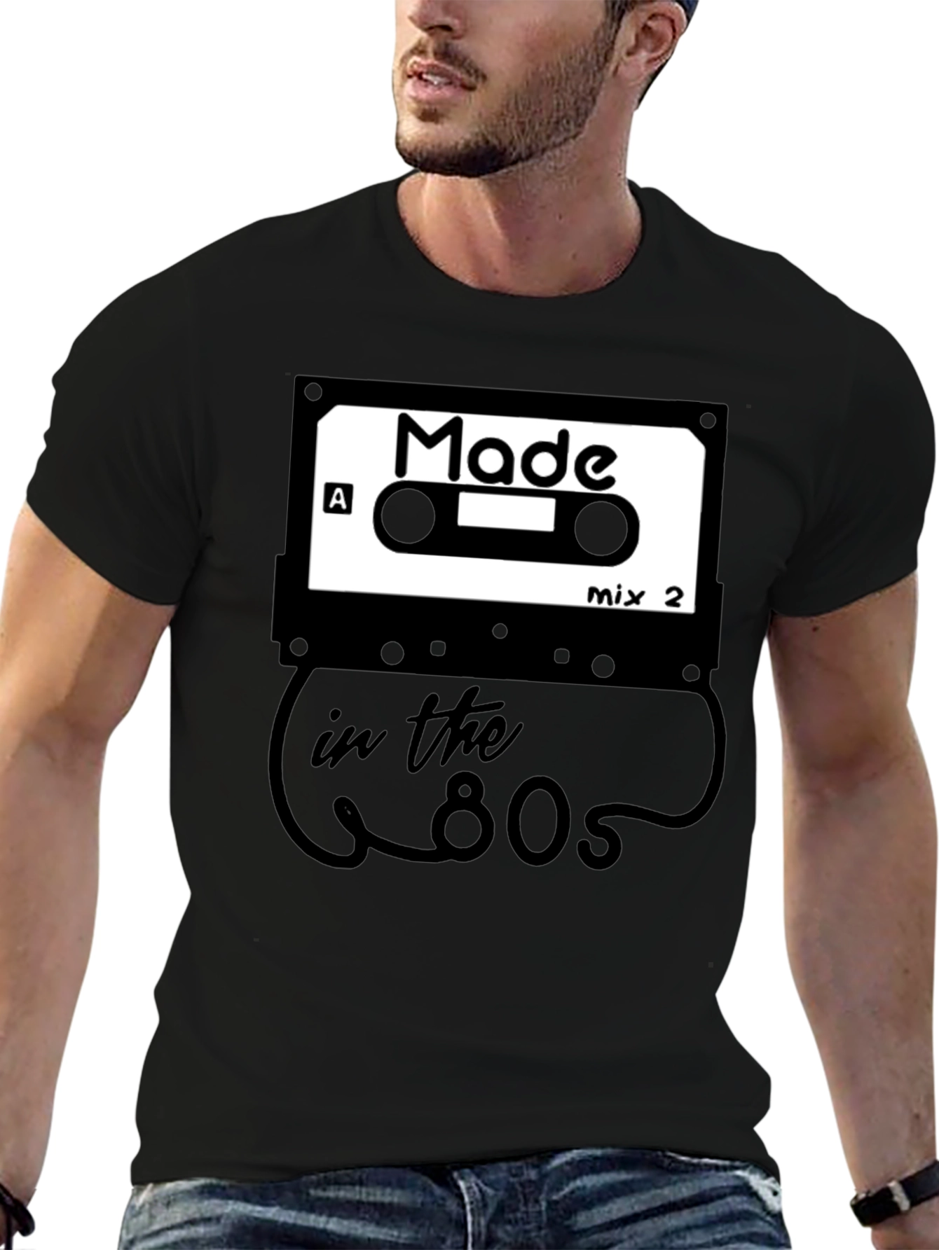 Made in the 80s Retro Cassette T-Shirt