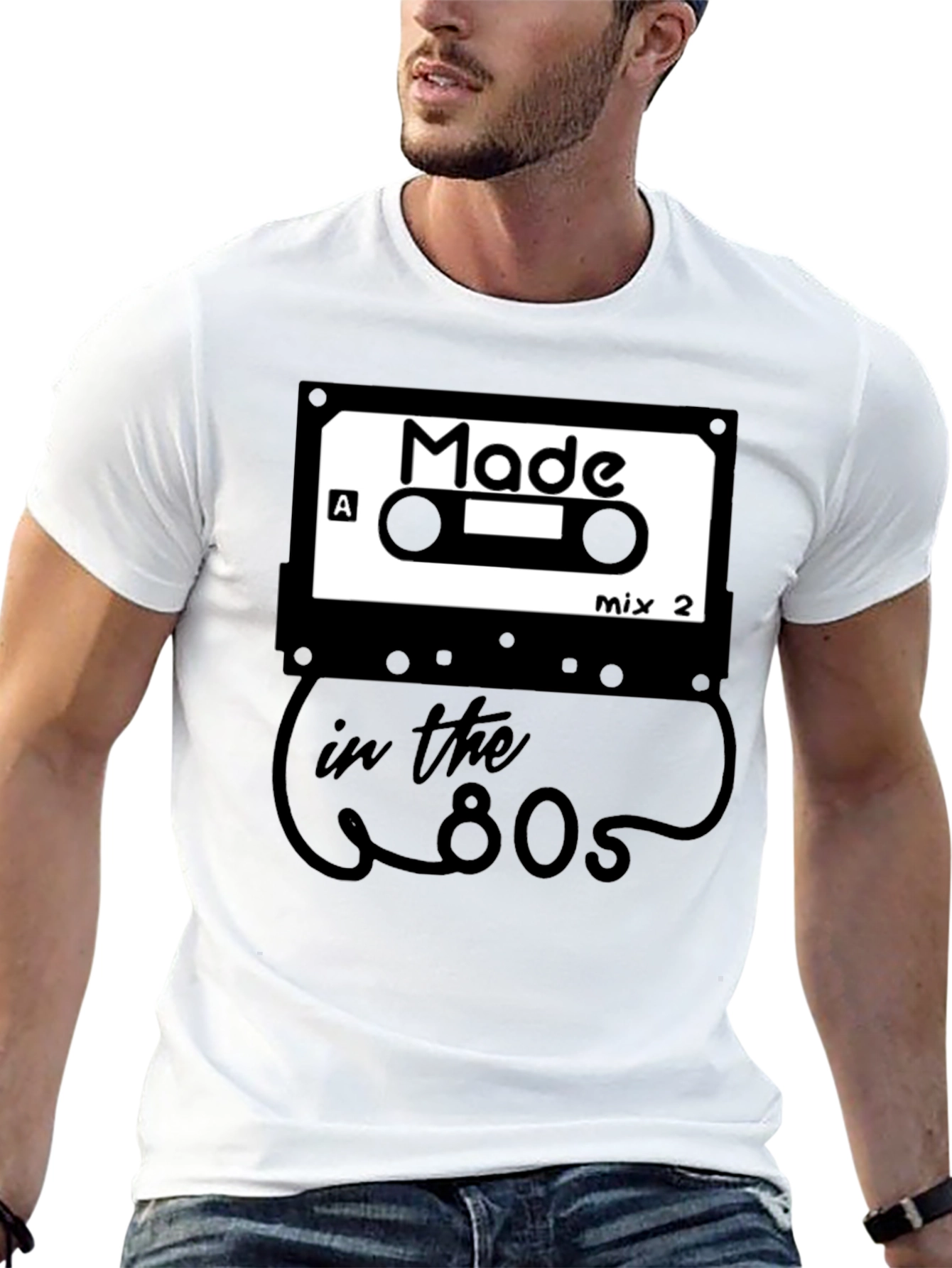 Made in the 80s Retro Cassette T-Shirt