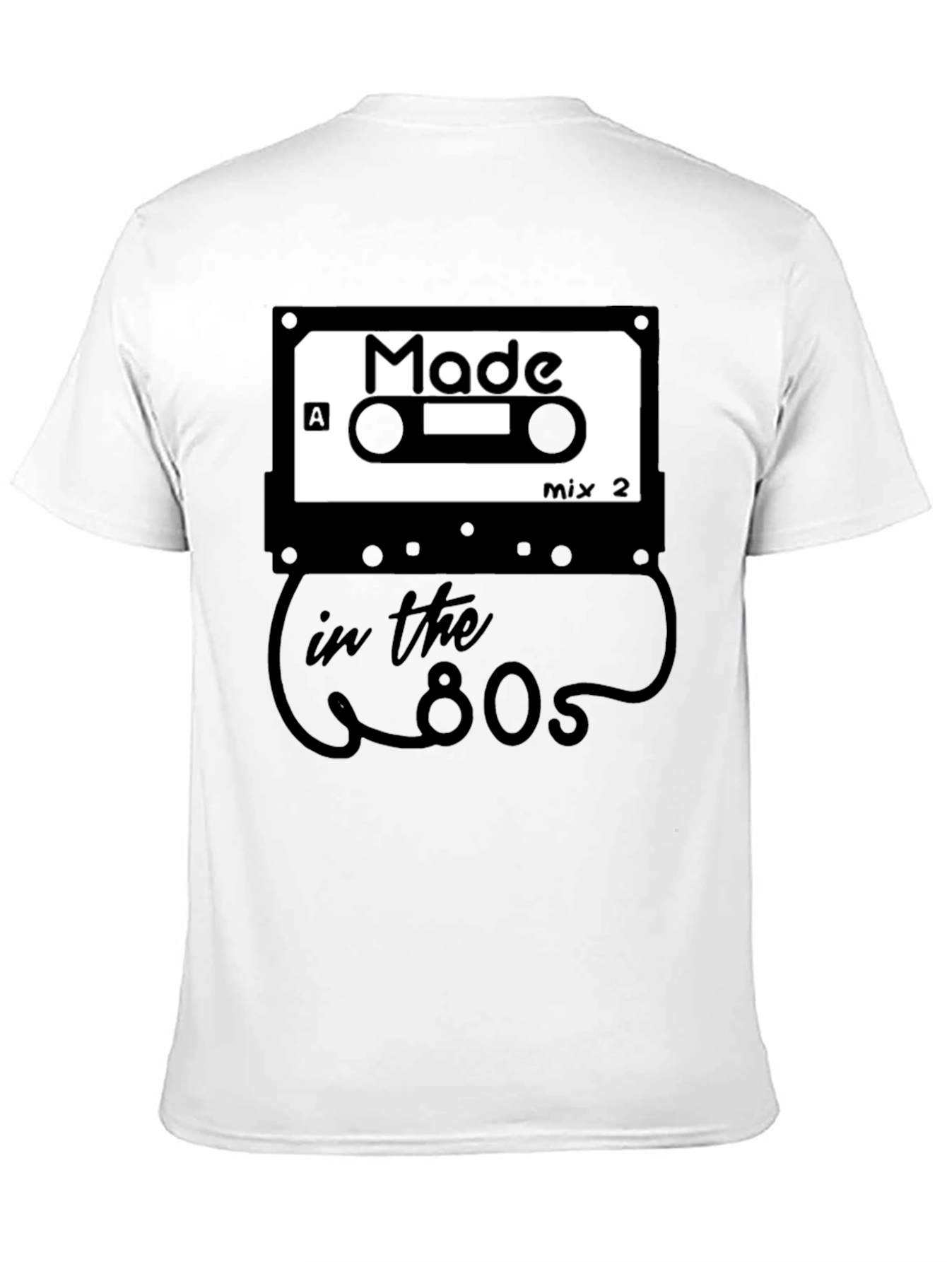 Made in the 80s Retro Cassette T-Shirt