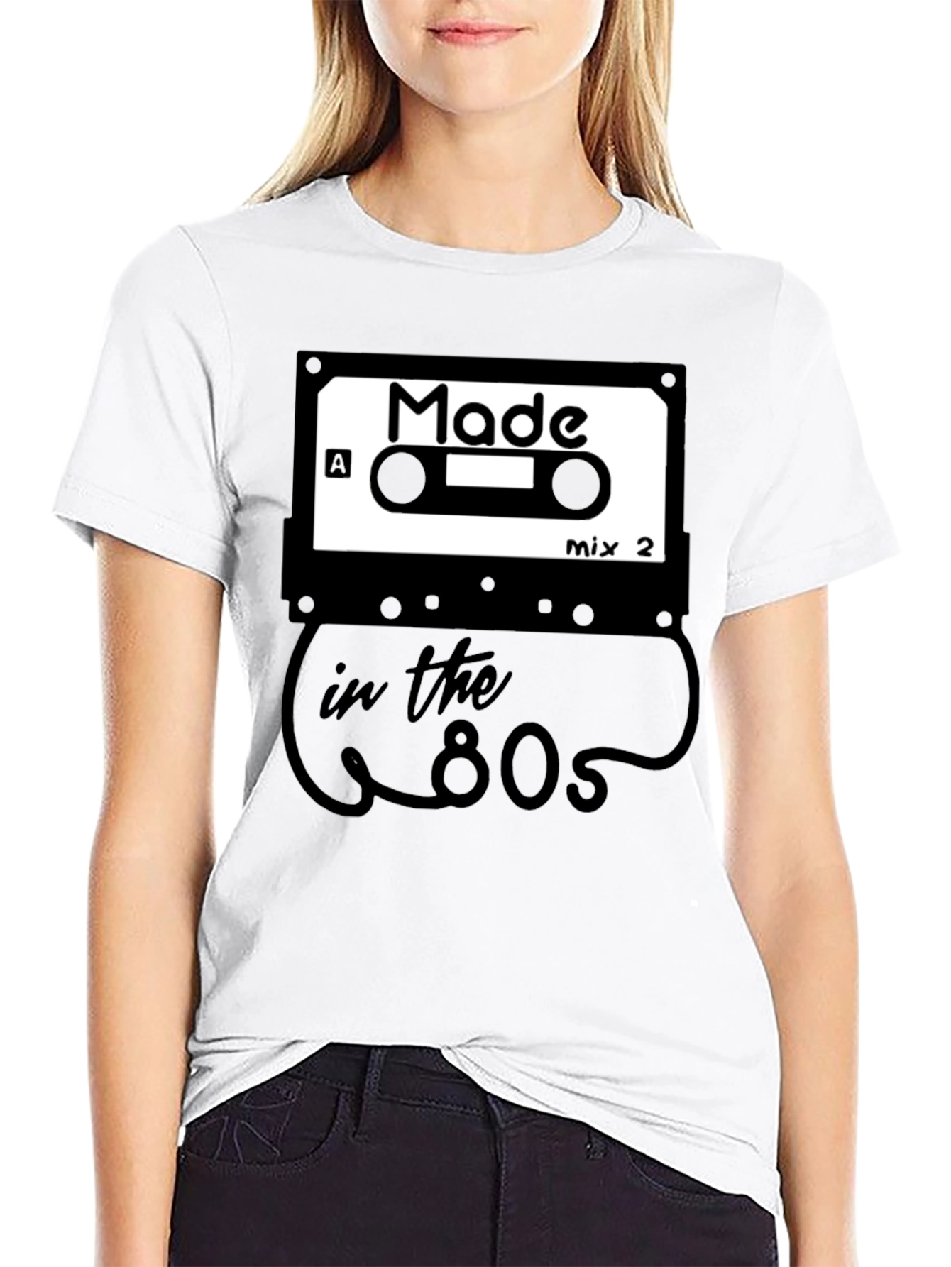Made in the 80s Retro Cassette T-Shirt
