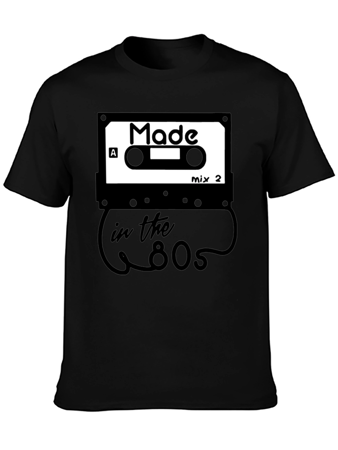 Made in the 80s Retro Cassette T-Shirt