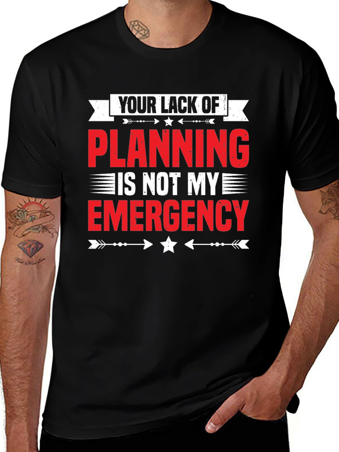 Planning Emergency Graphic Tee
