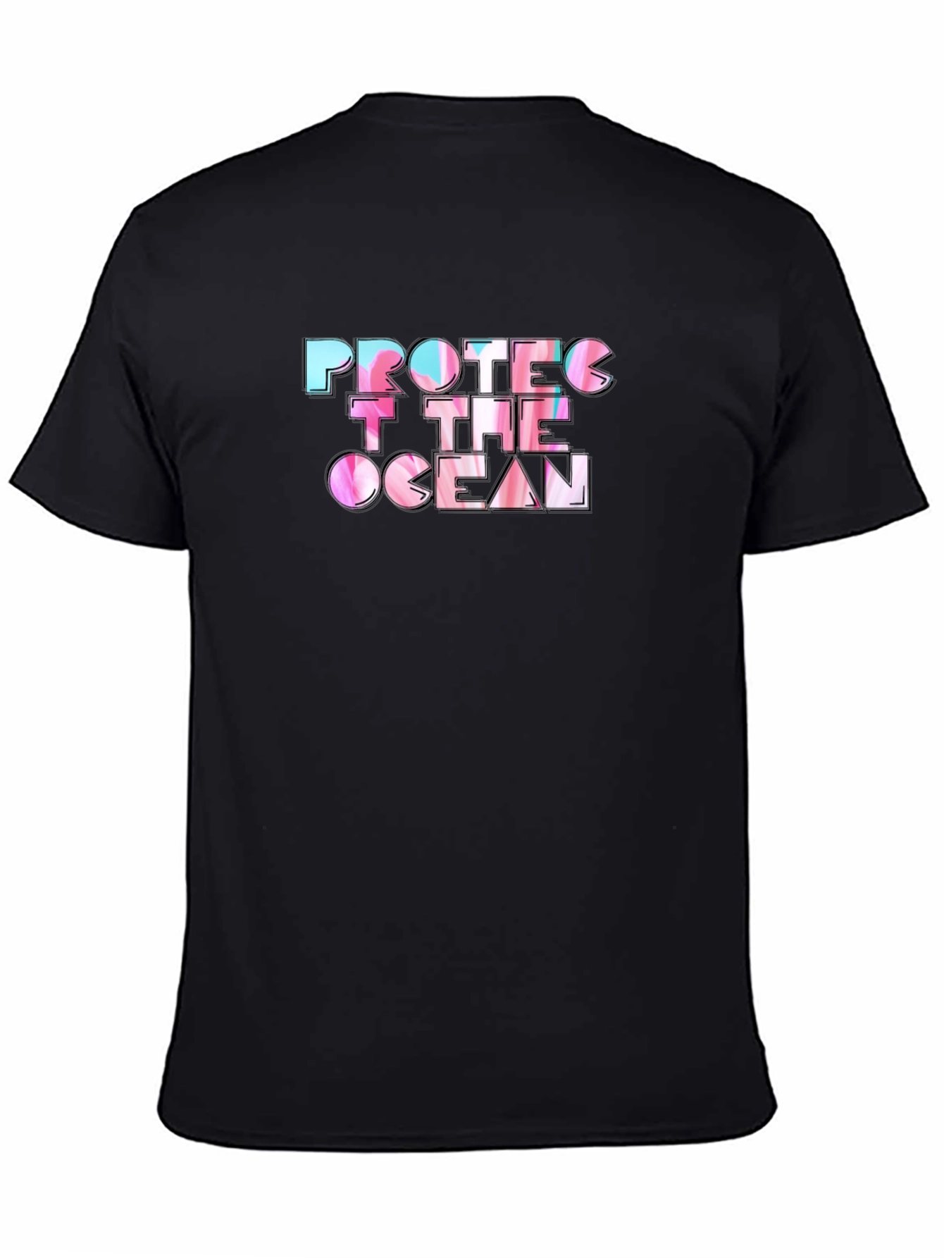 Protect The Ocean Black T-Shirt