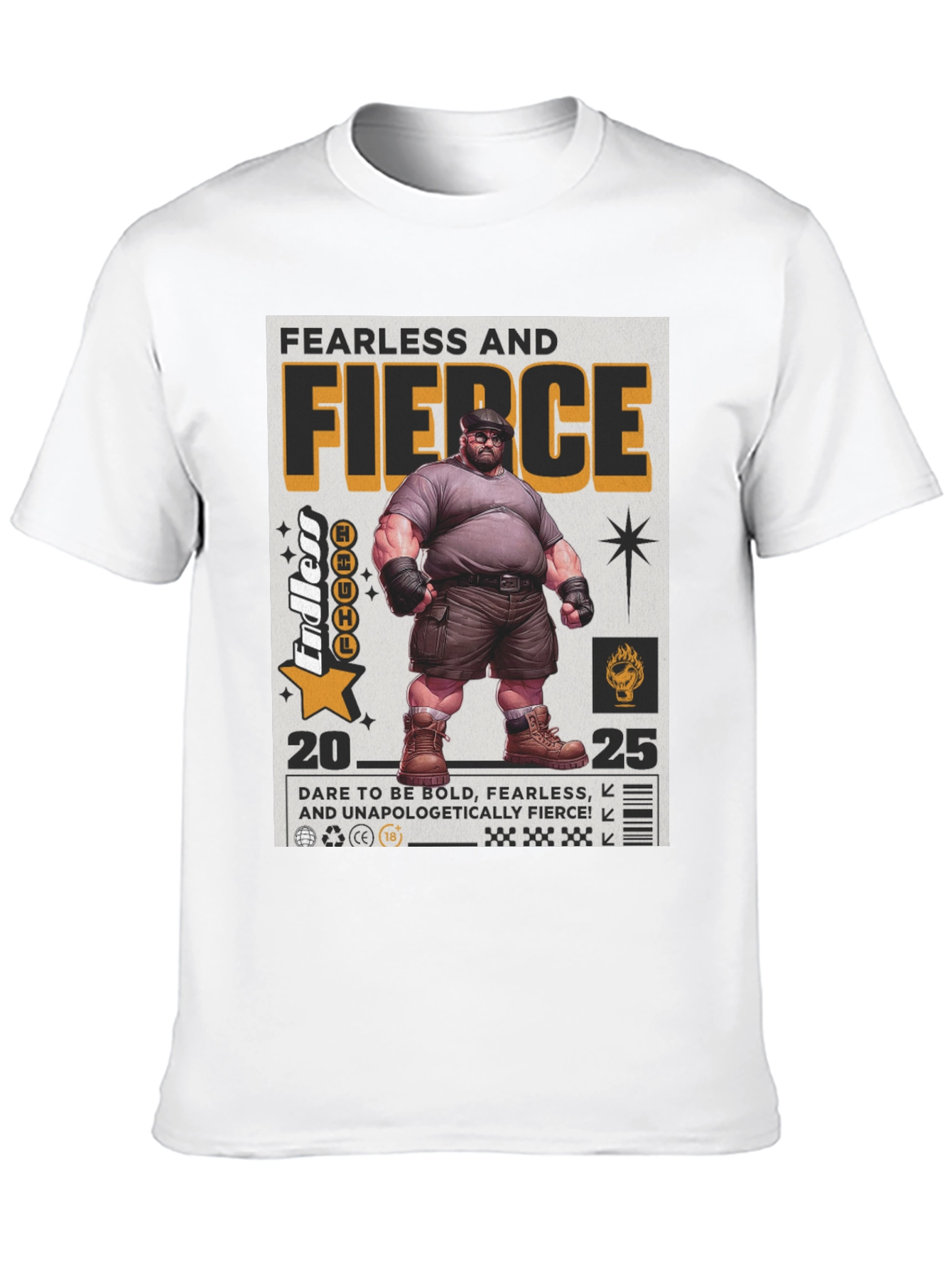 Fearless & Fierce Graphic Tee