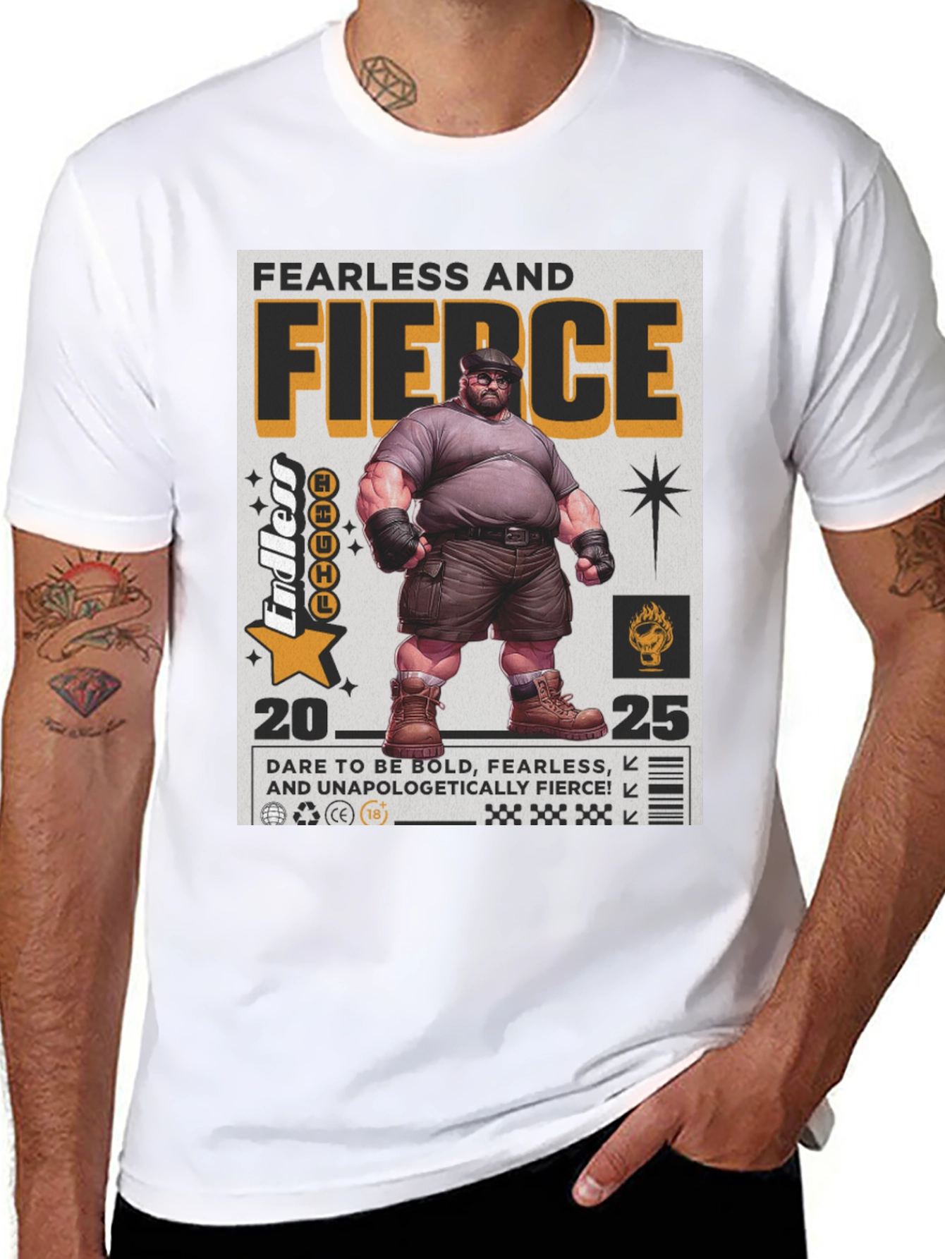 Fearless & Fierce Graphic Tee