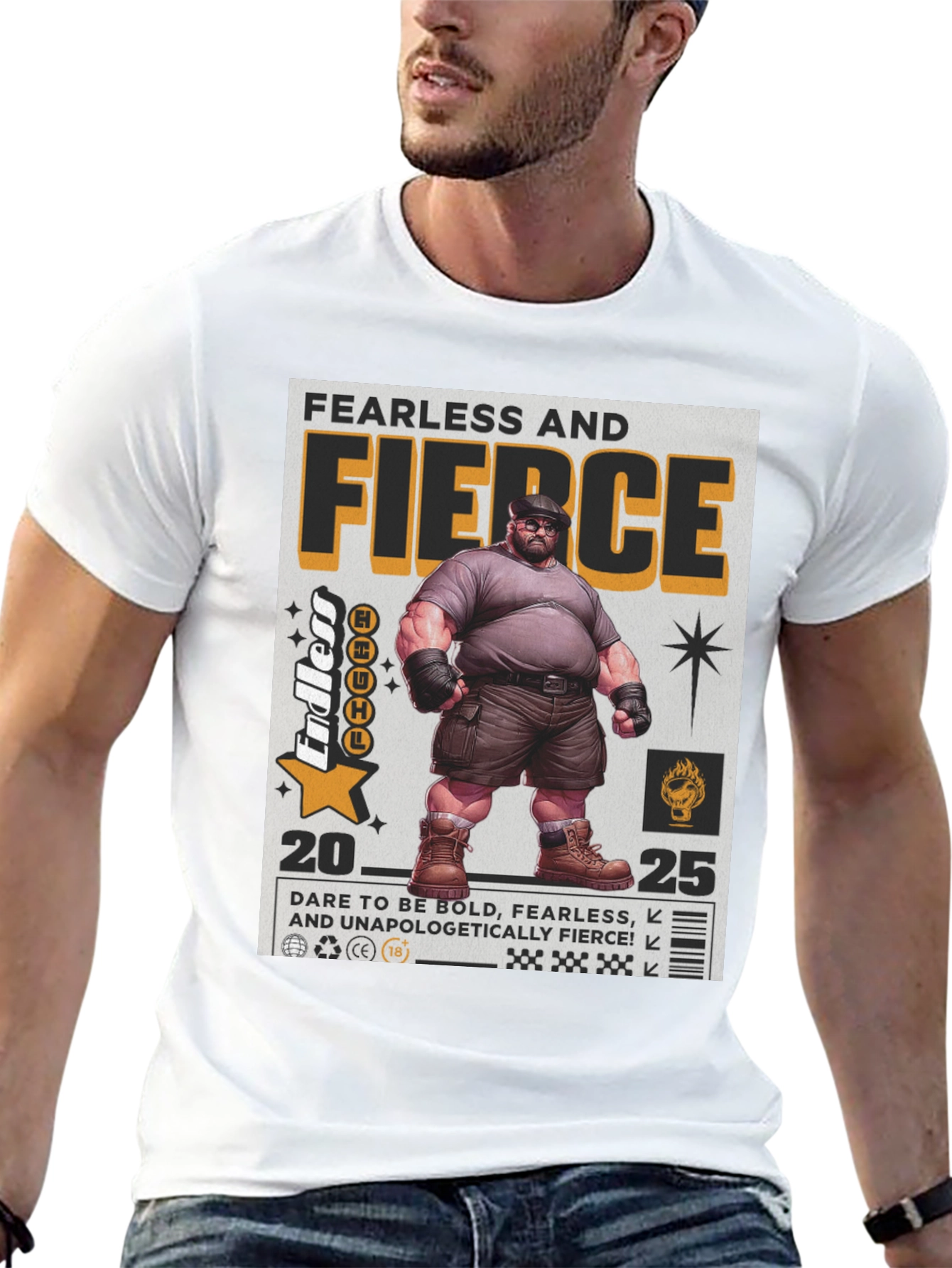 Fearless & Fierce Graphic Tee