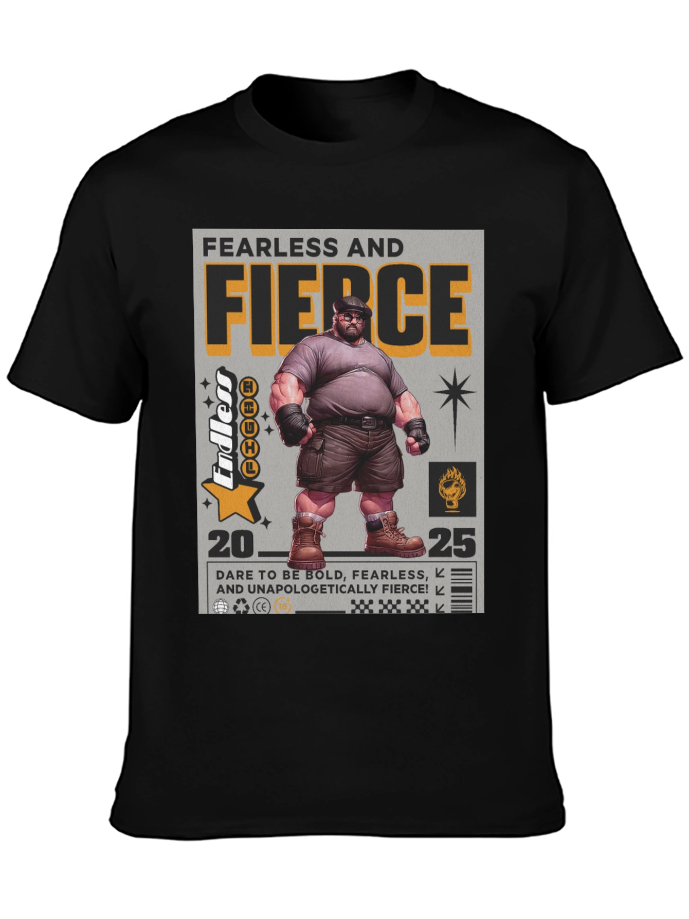 Fearless & Fierce Graphic Tee