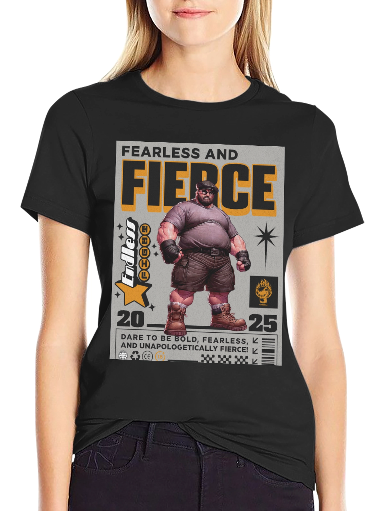 Fearless & Fierce Graphic Tee