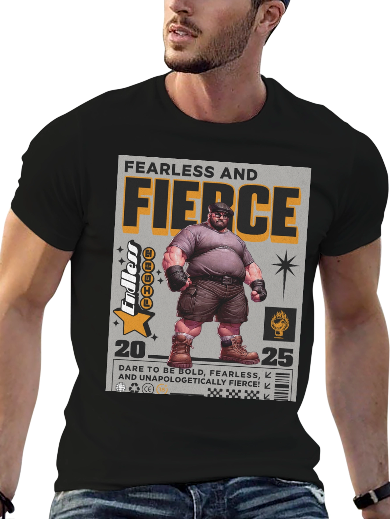 Fearless & Fierce Graphic Tee