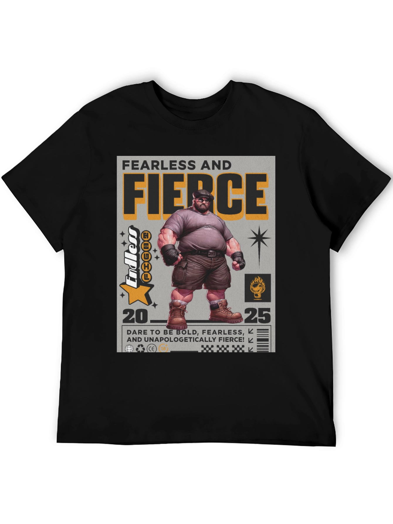 Fearless & Fierce Graphic Tee