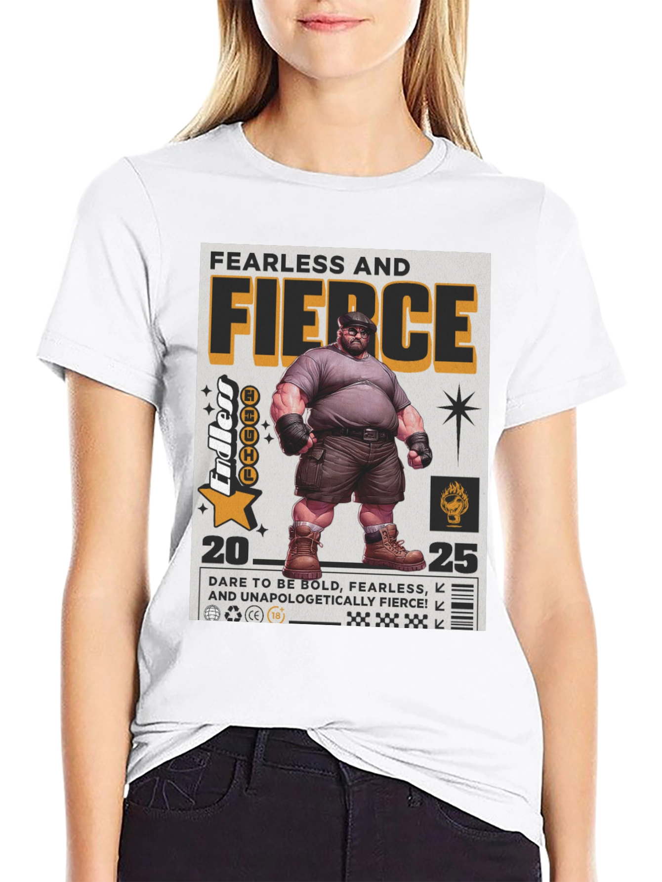 Fearless & Fierce Graphic Tee