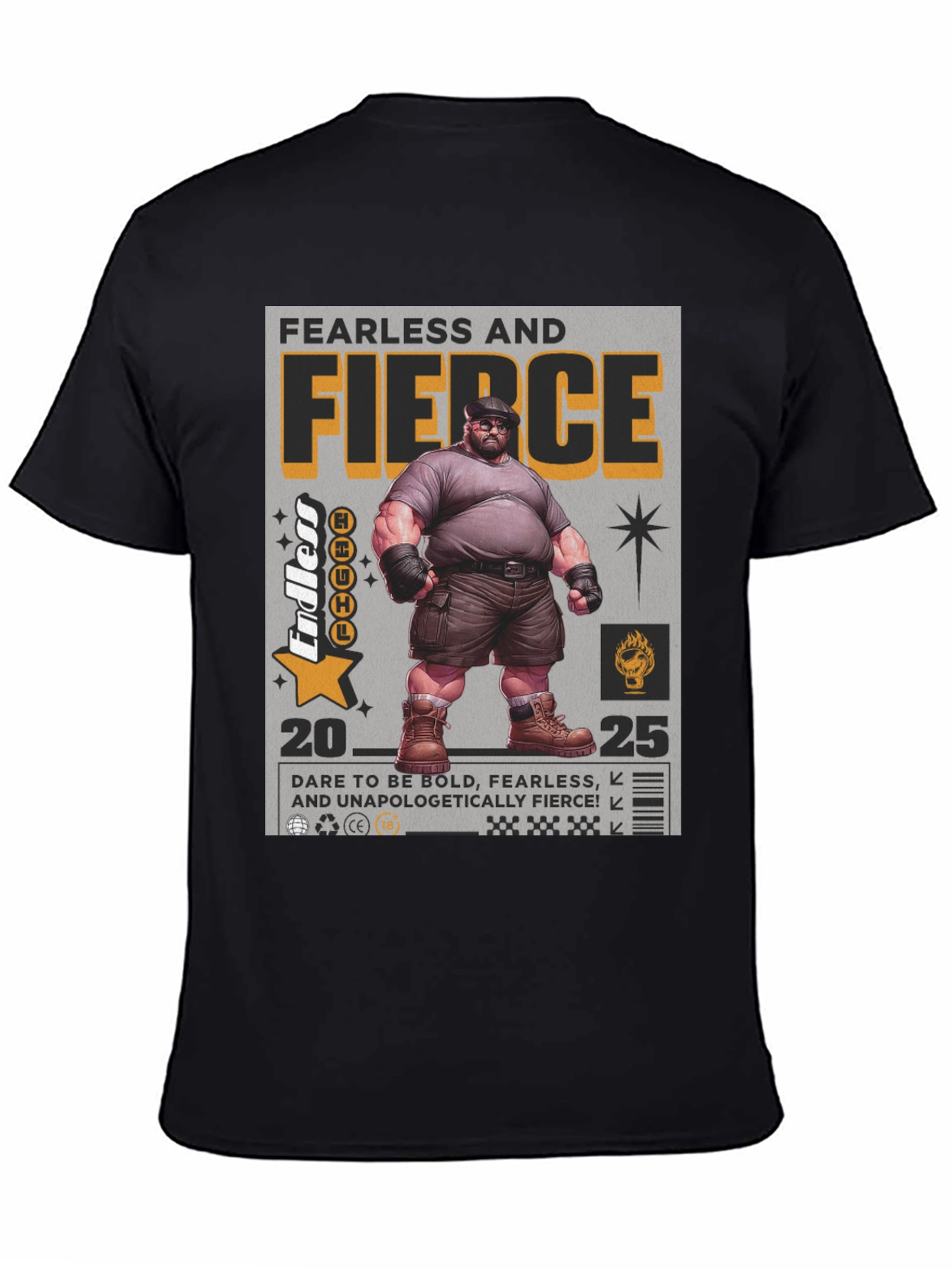 Fearless & Fierce Graphic Tee