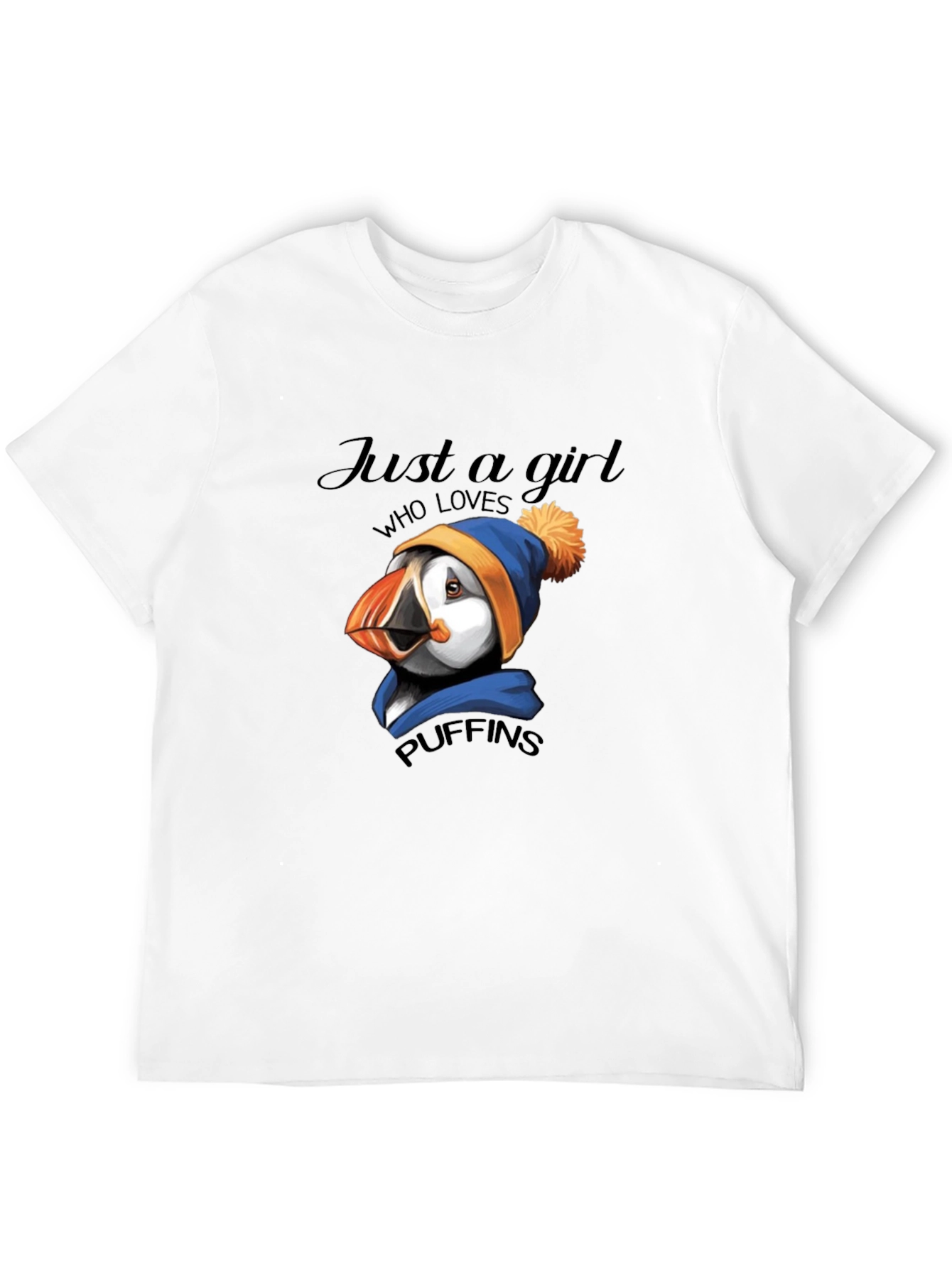 Just A Girl Who Loves Puffins T-Shirt