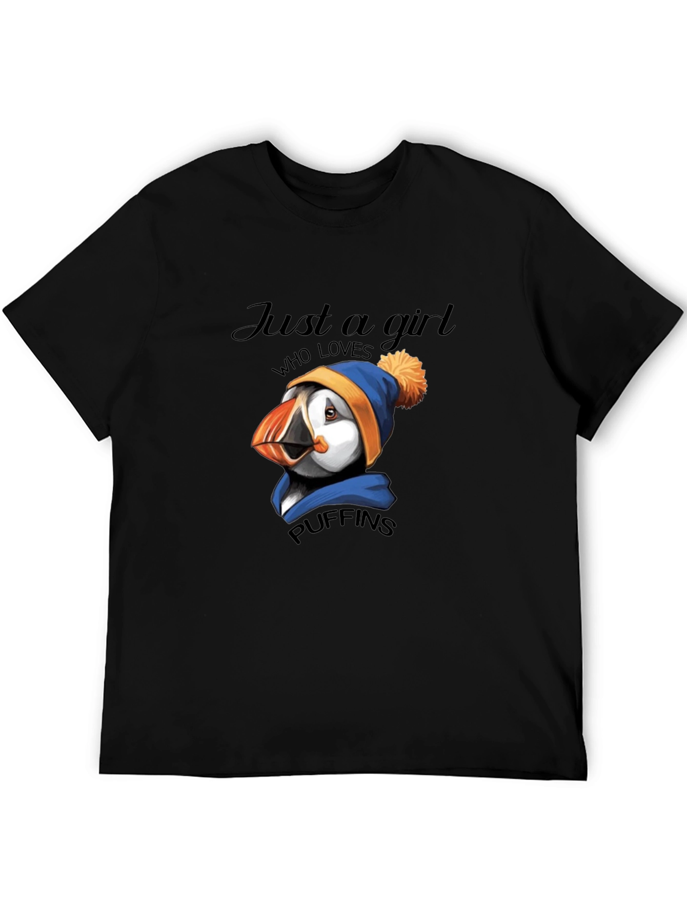 Just A Girl Who Loves Puffins T-Shirt