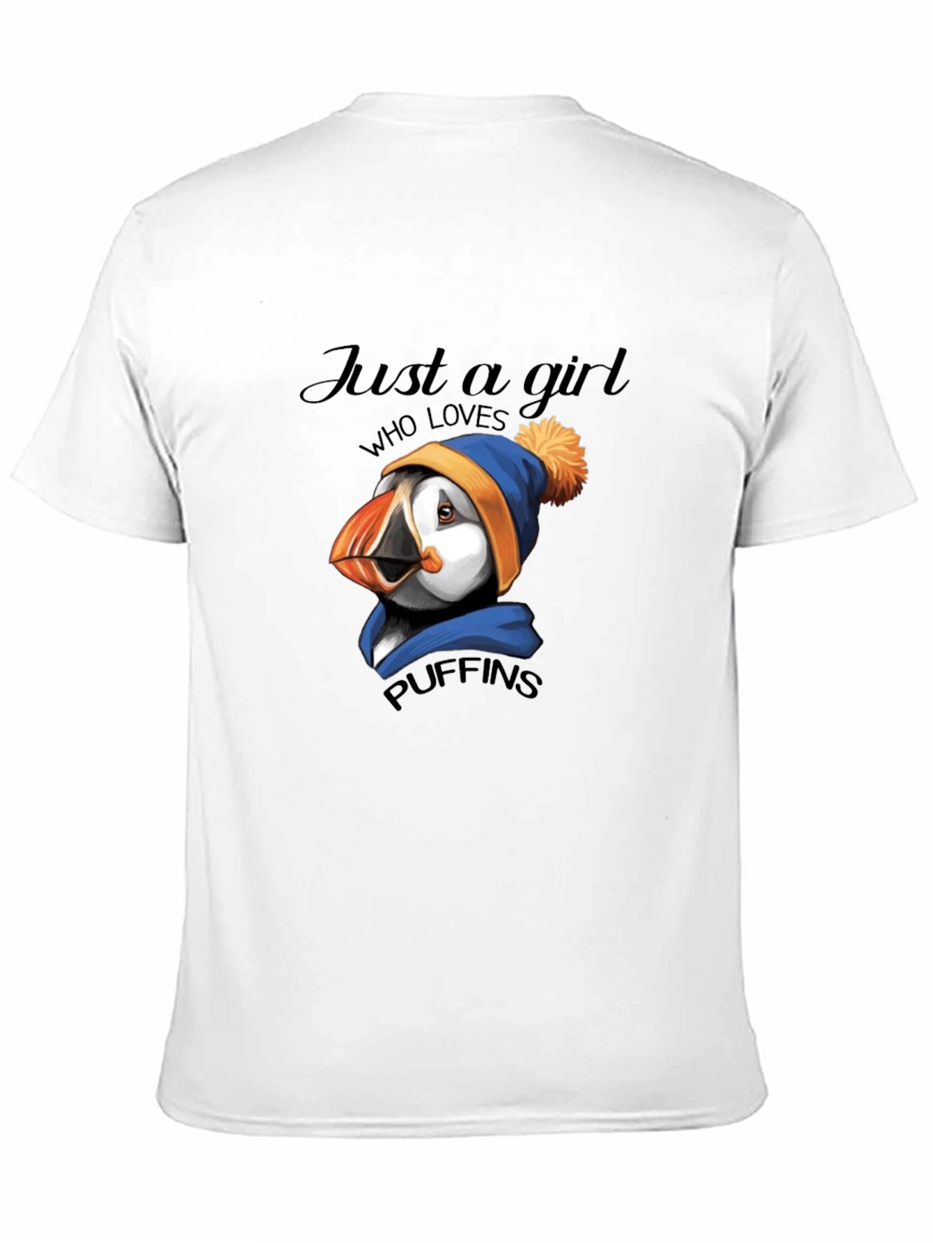 Just A Girl Who Loves Puffins T-Shirt