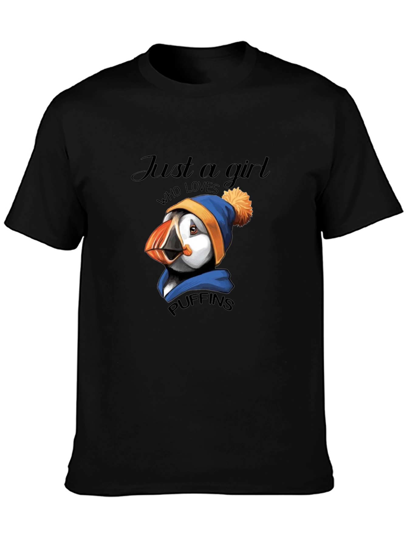 Just A Girl Who Loves Puffins T-Shirt