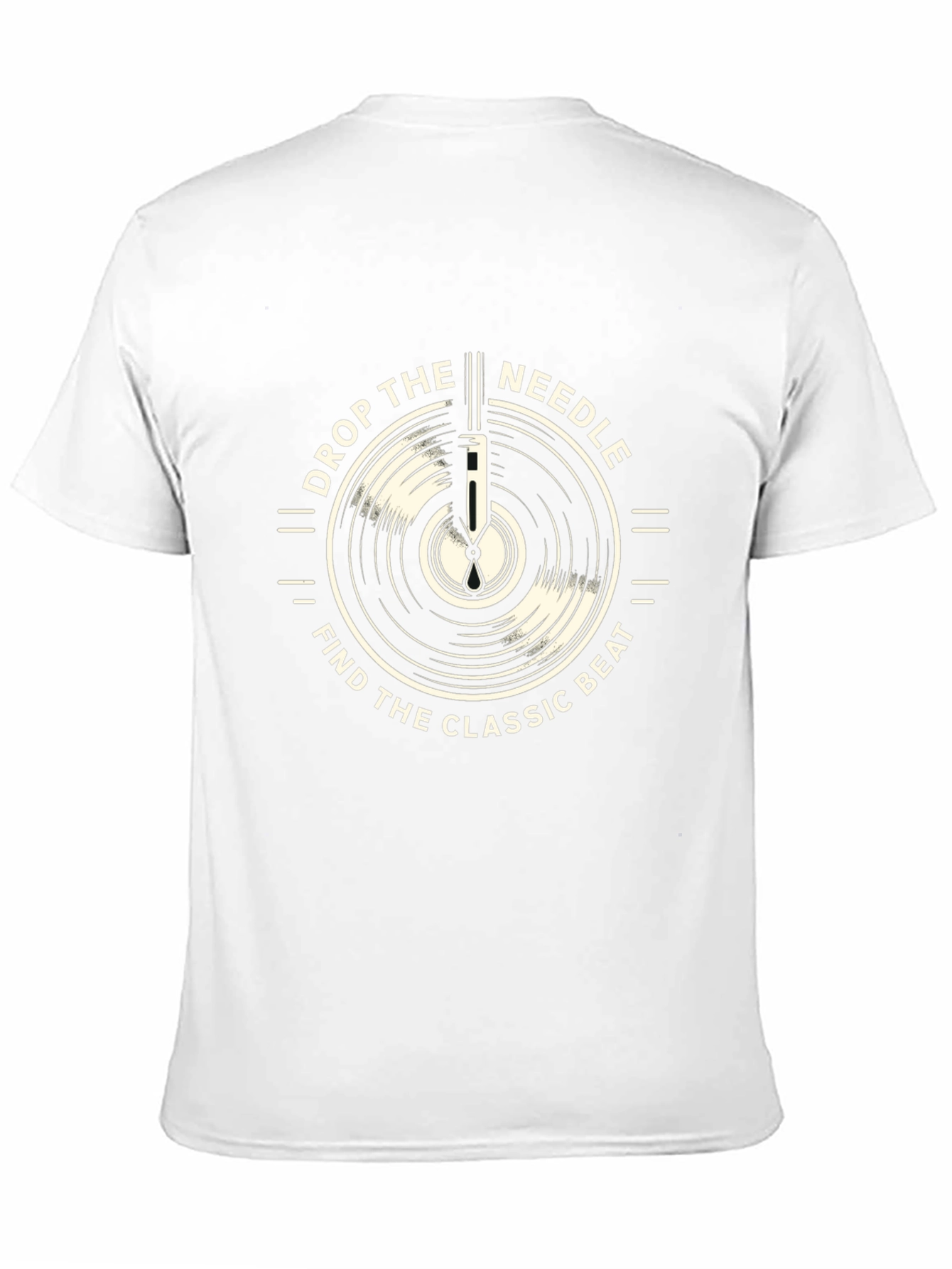 Drop the Needle Classic Beat Black T-Shirt