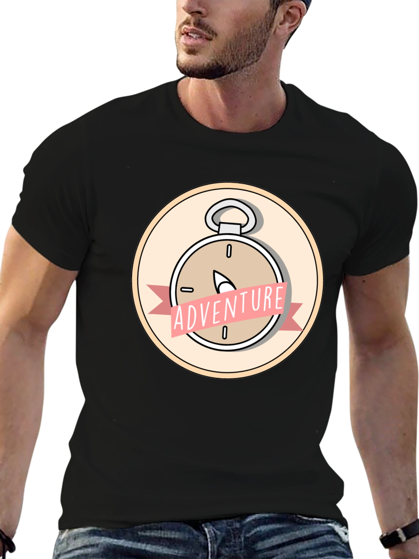 Adventure Compass Graphic T-Shirt - Unisex