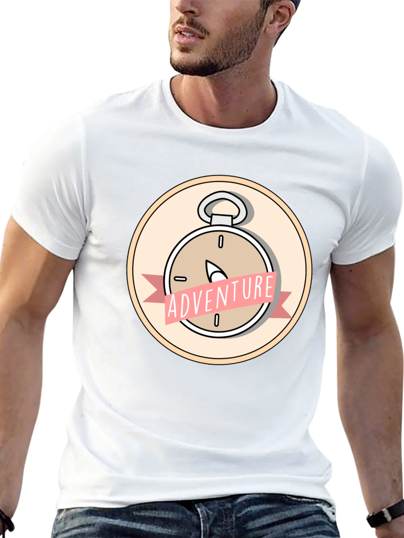 Adventure Compass Graphic T-Shirt - Unisex