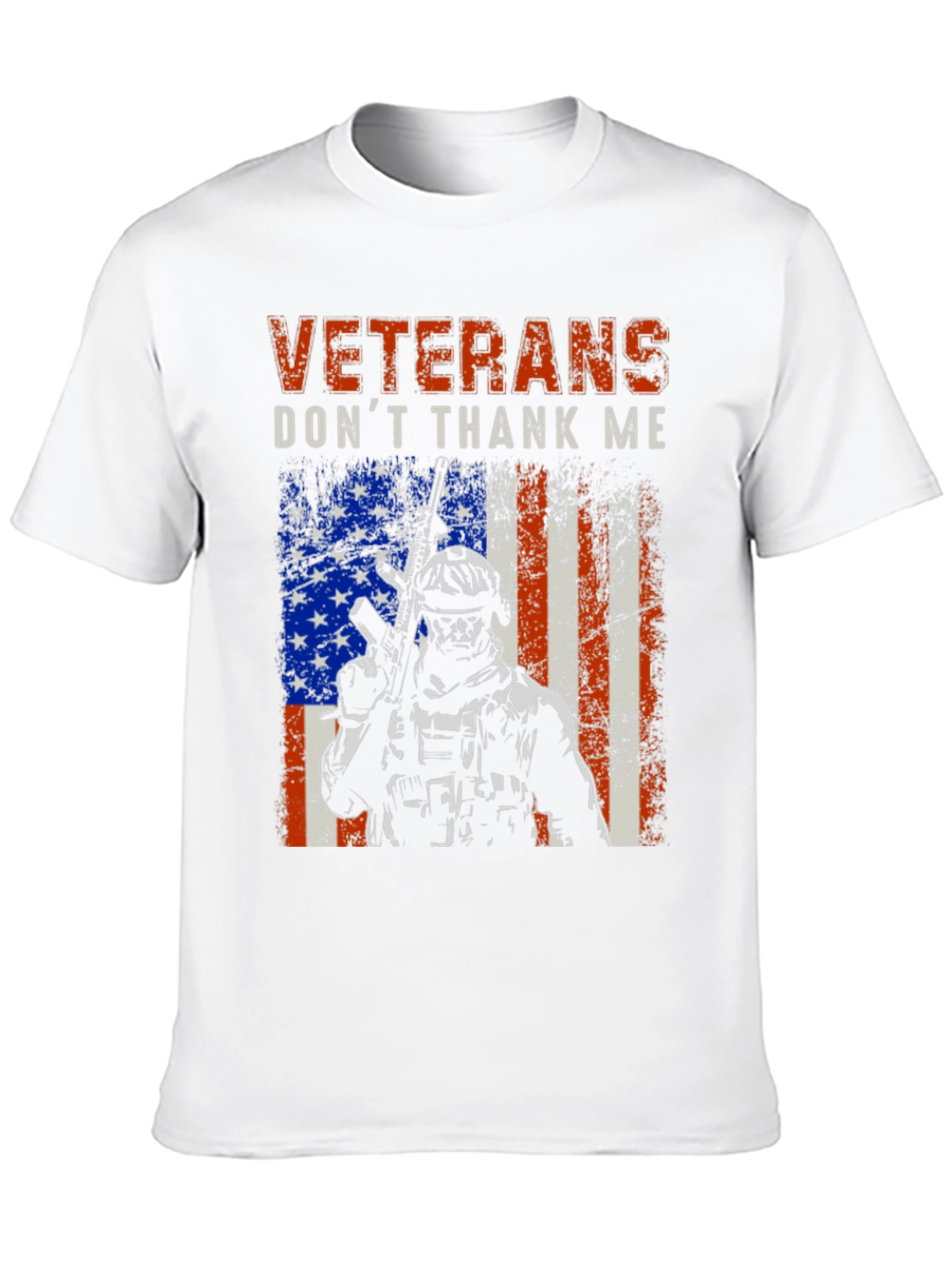 Veterans Dont Thank Me T-Shirt