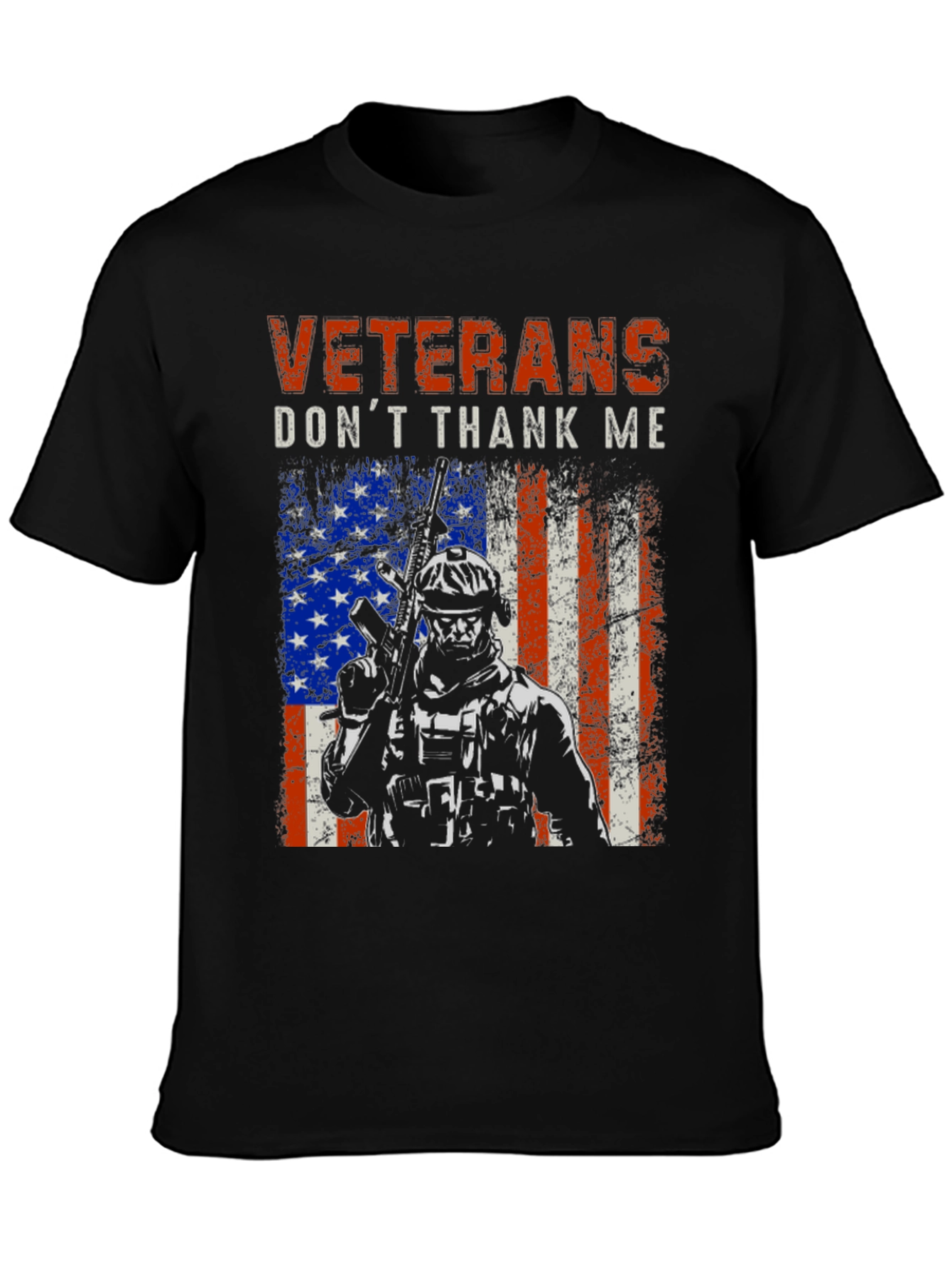 Veterans Dont Thank Me T-Shirt