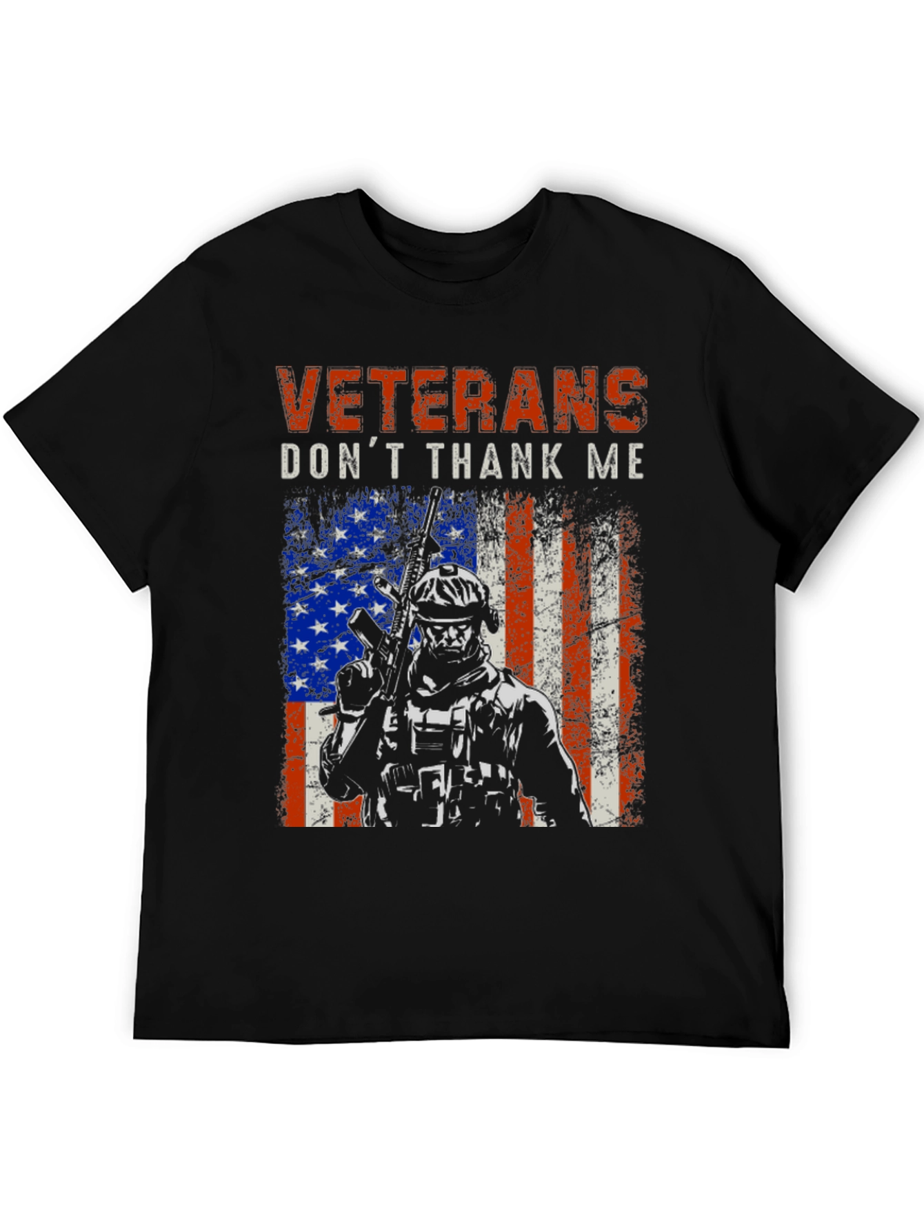 Veterans Dont Thank Me T-Shirt
