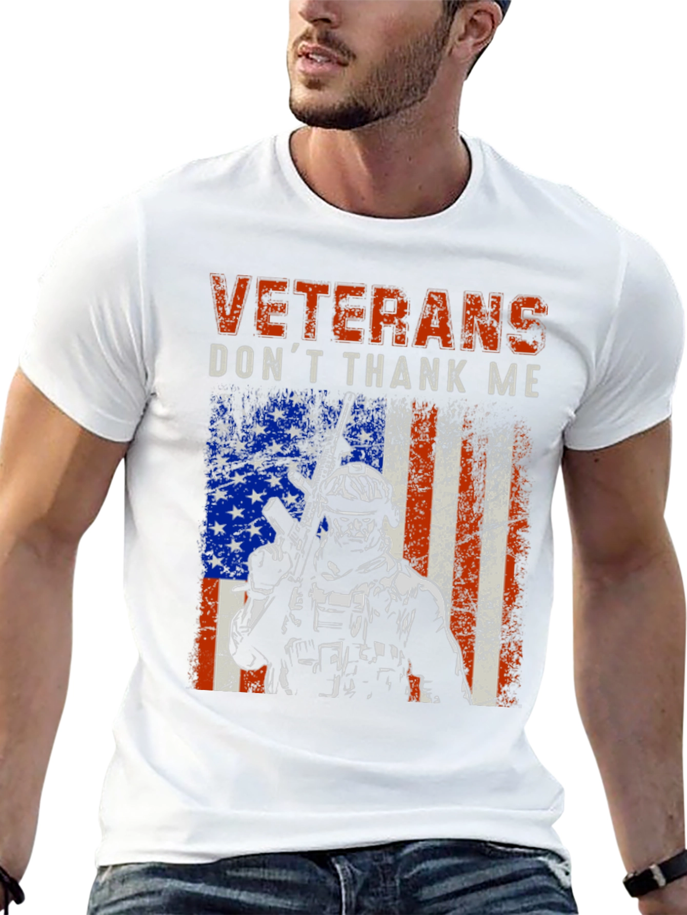 Veterans Dont Thank Me T-Shirt
