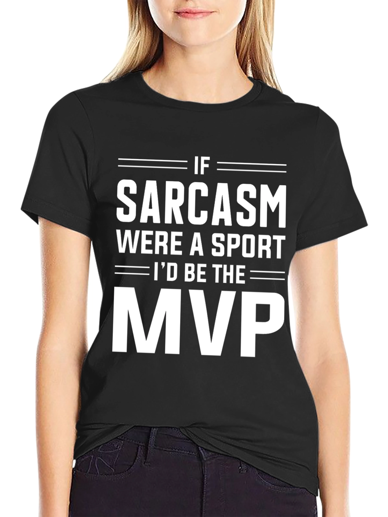 Sarcasm MVP Graphic Tee - Funny Humor T-Shirt