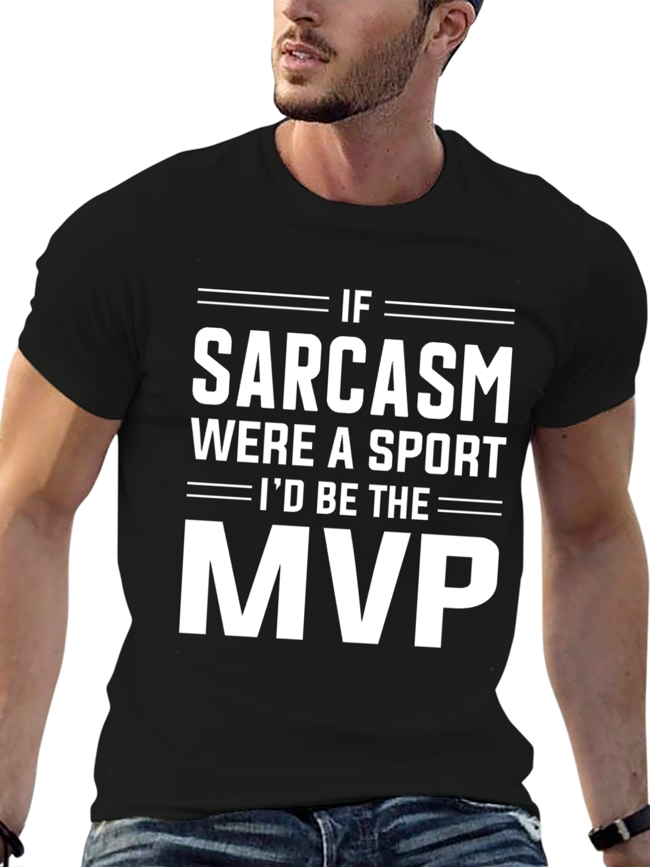 Sarcasm MVP Graphic Tee - Funny Humor T-Shirt