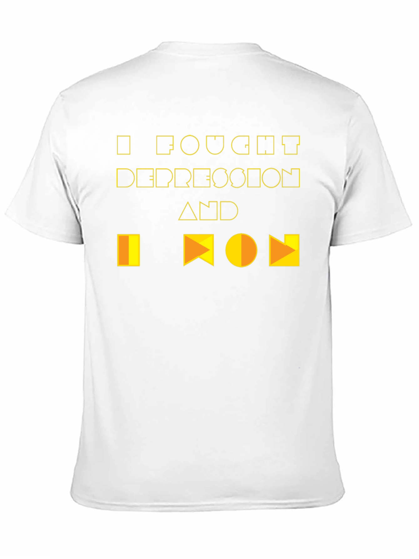 I Fought Depression Graphic Tee
