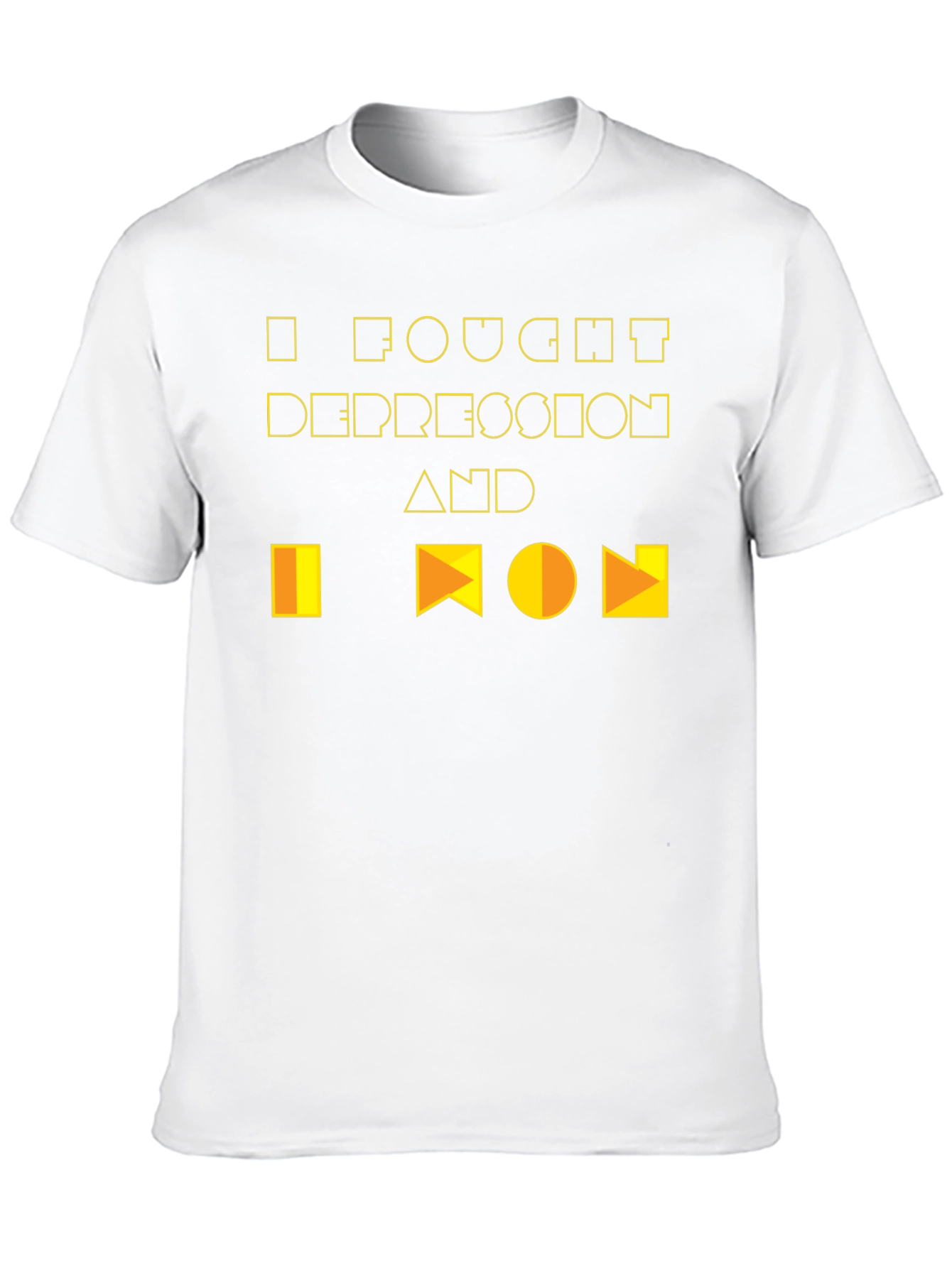 I Fought Depression Graphic Tee