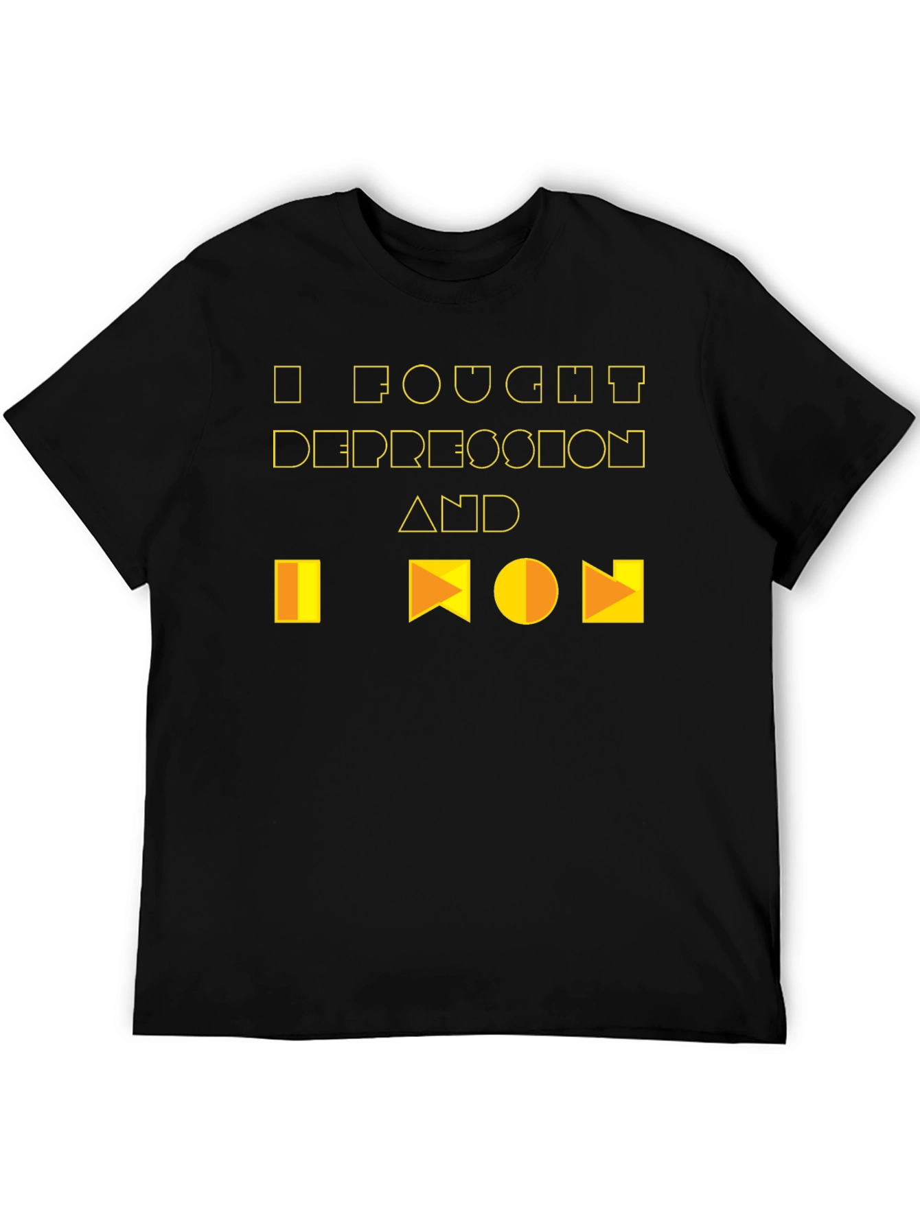 I Fought Depression Graphic Tee