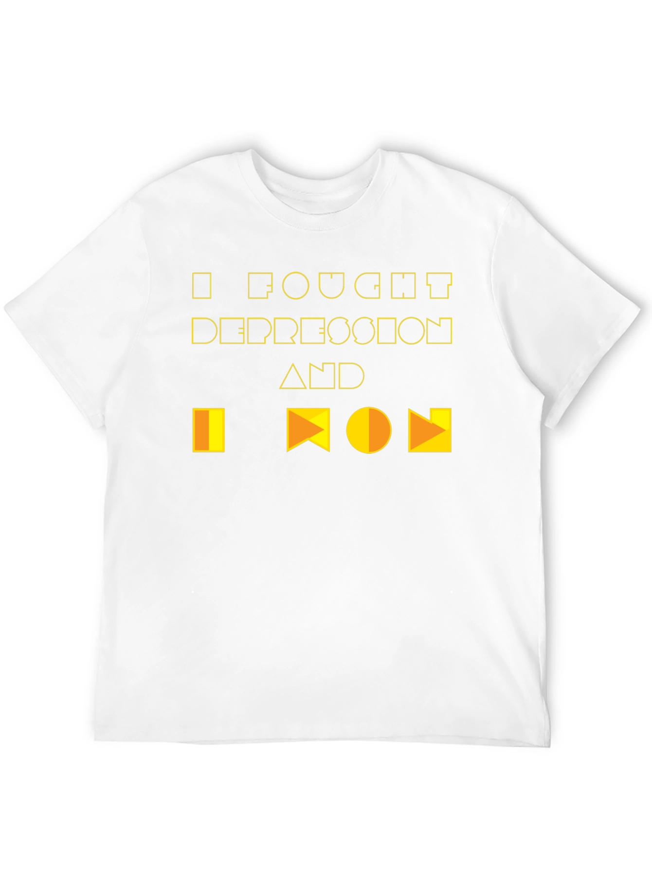 I Fought Depression Graphic Tee