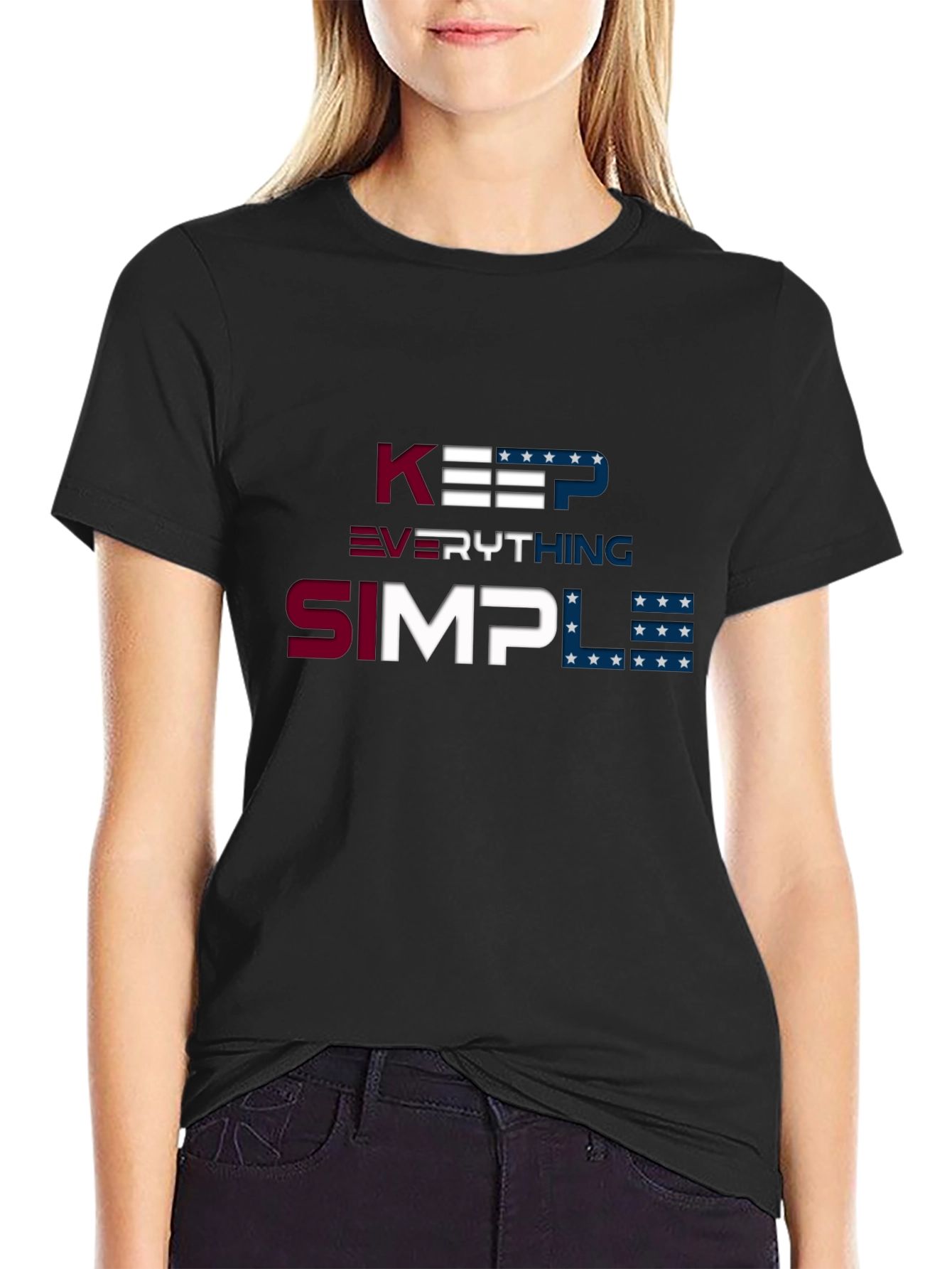Keep Everything Simple Graphic Tee
