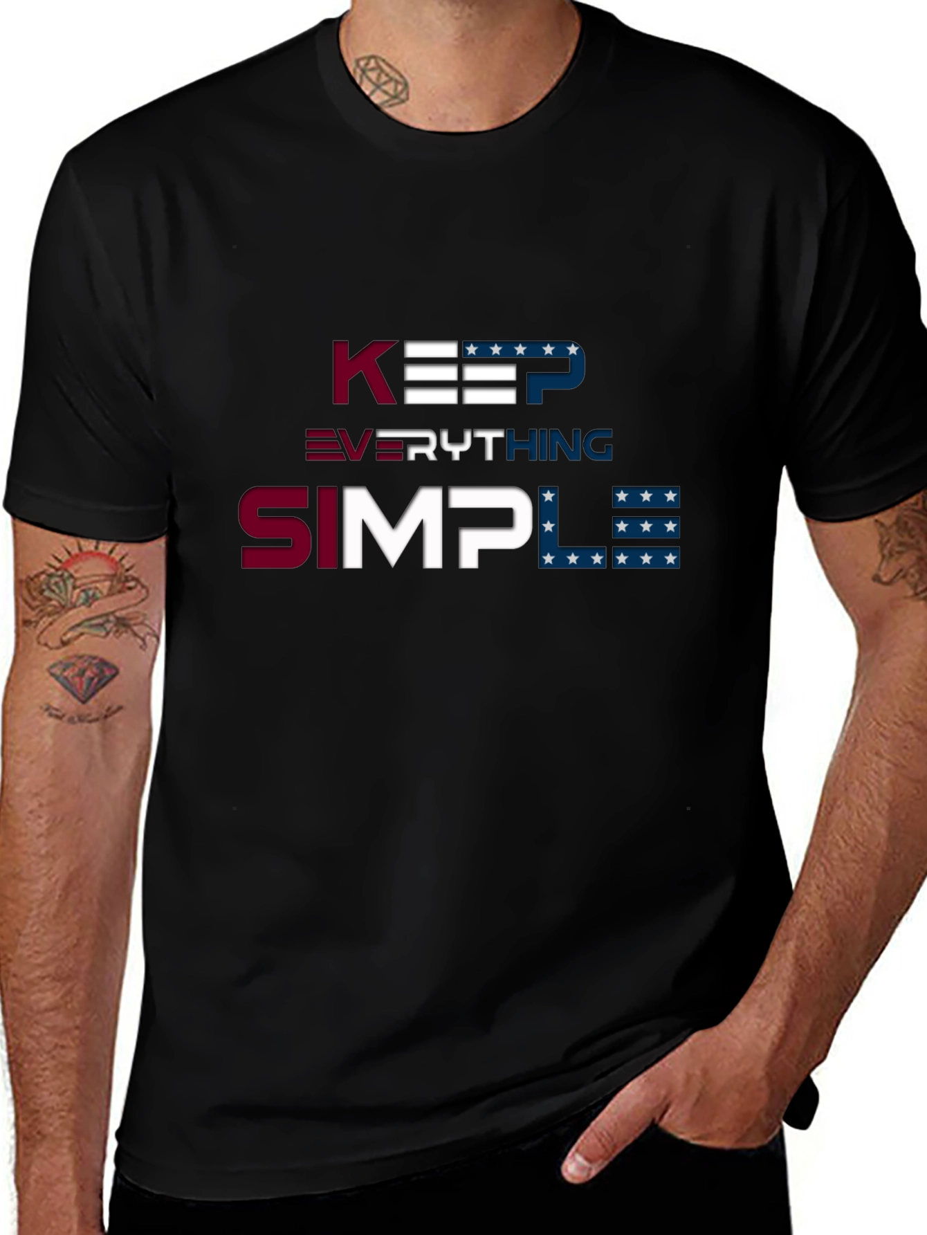 Keep Everything Simple Graphic Tee