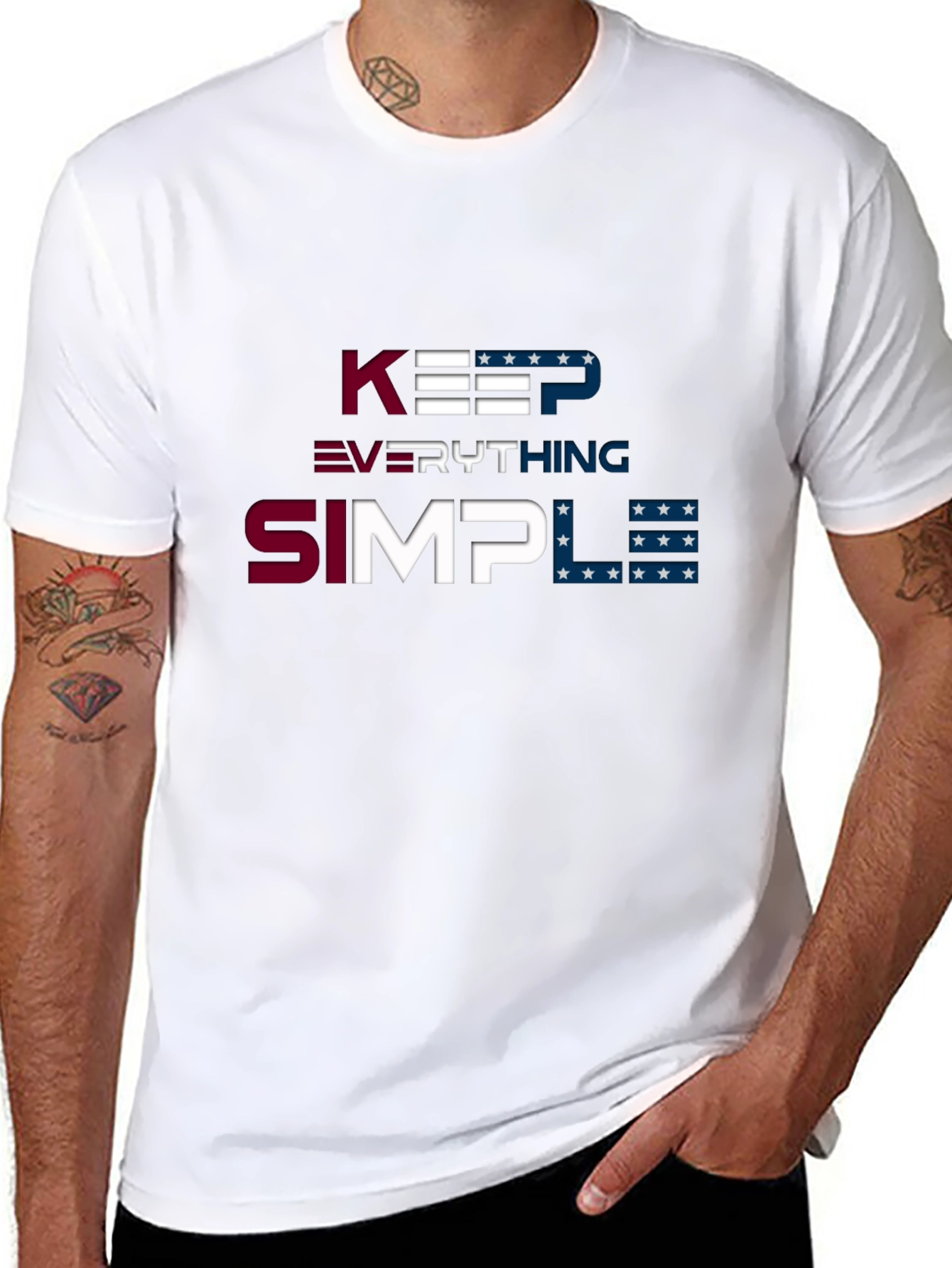 Keep Everything Simple Graphic Tee