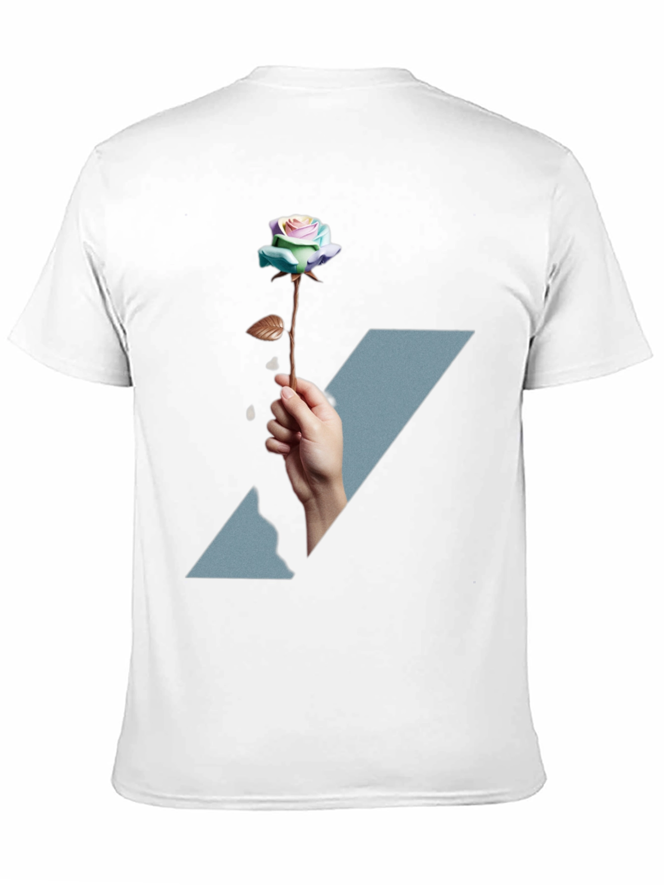 Rose Graphic Tee - Mens Fashion T-Shirt