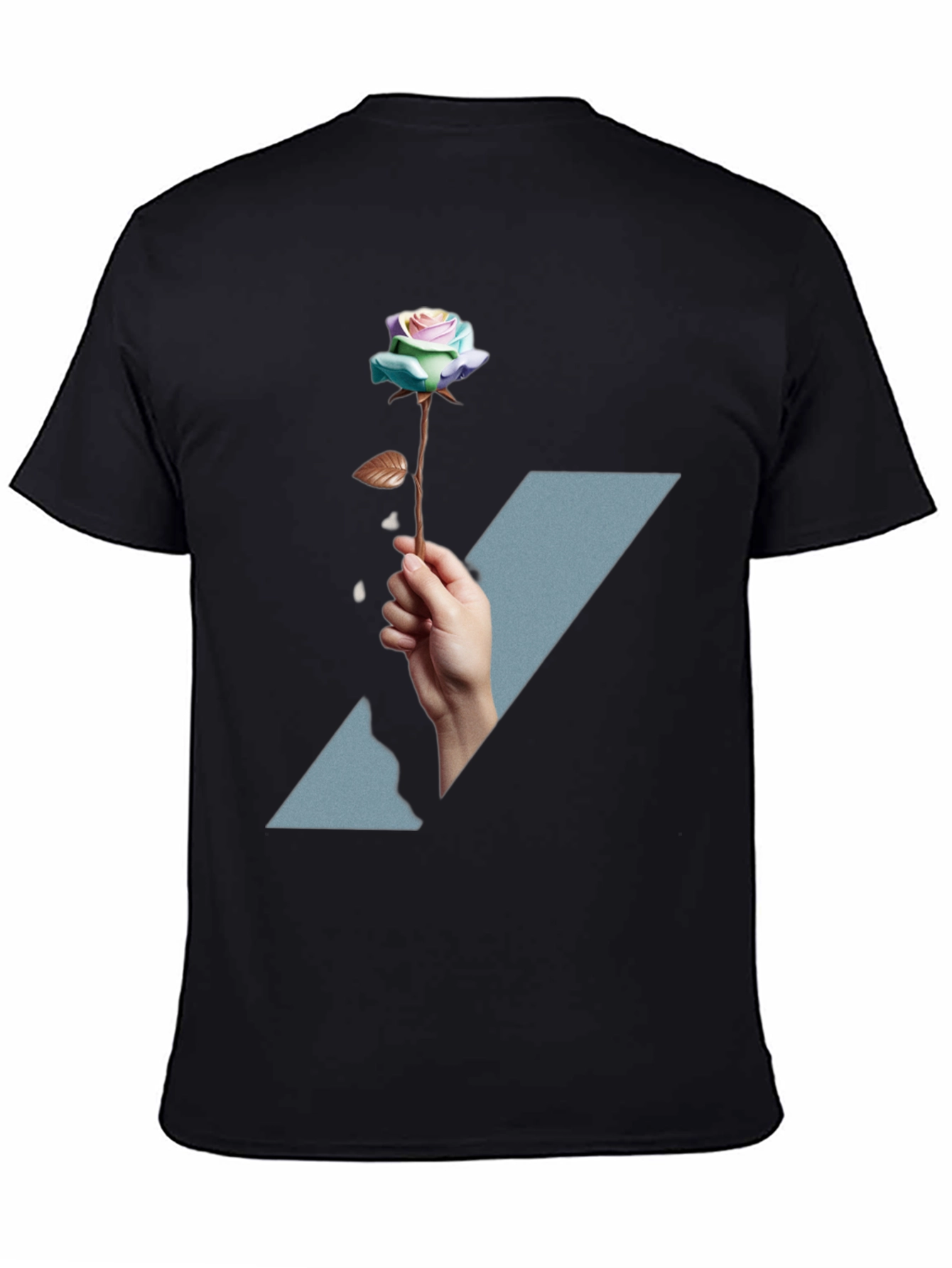 Rose Graphic Tee - Mens Fashion T-Shirt