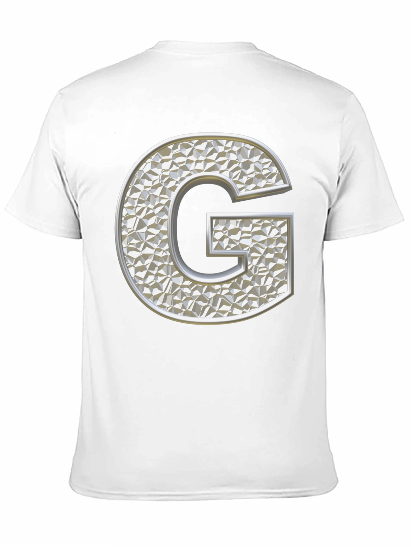 Letter G T-Shirt - Black Graphic Tee