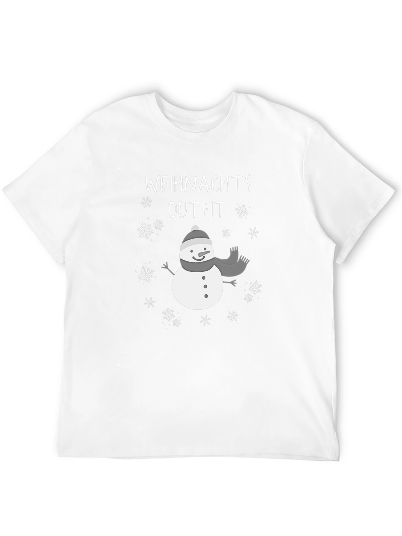 Festive Christmas Outfit Snowman T-Shirt