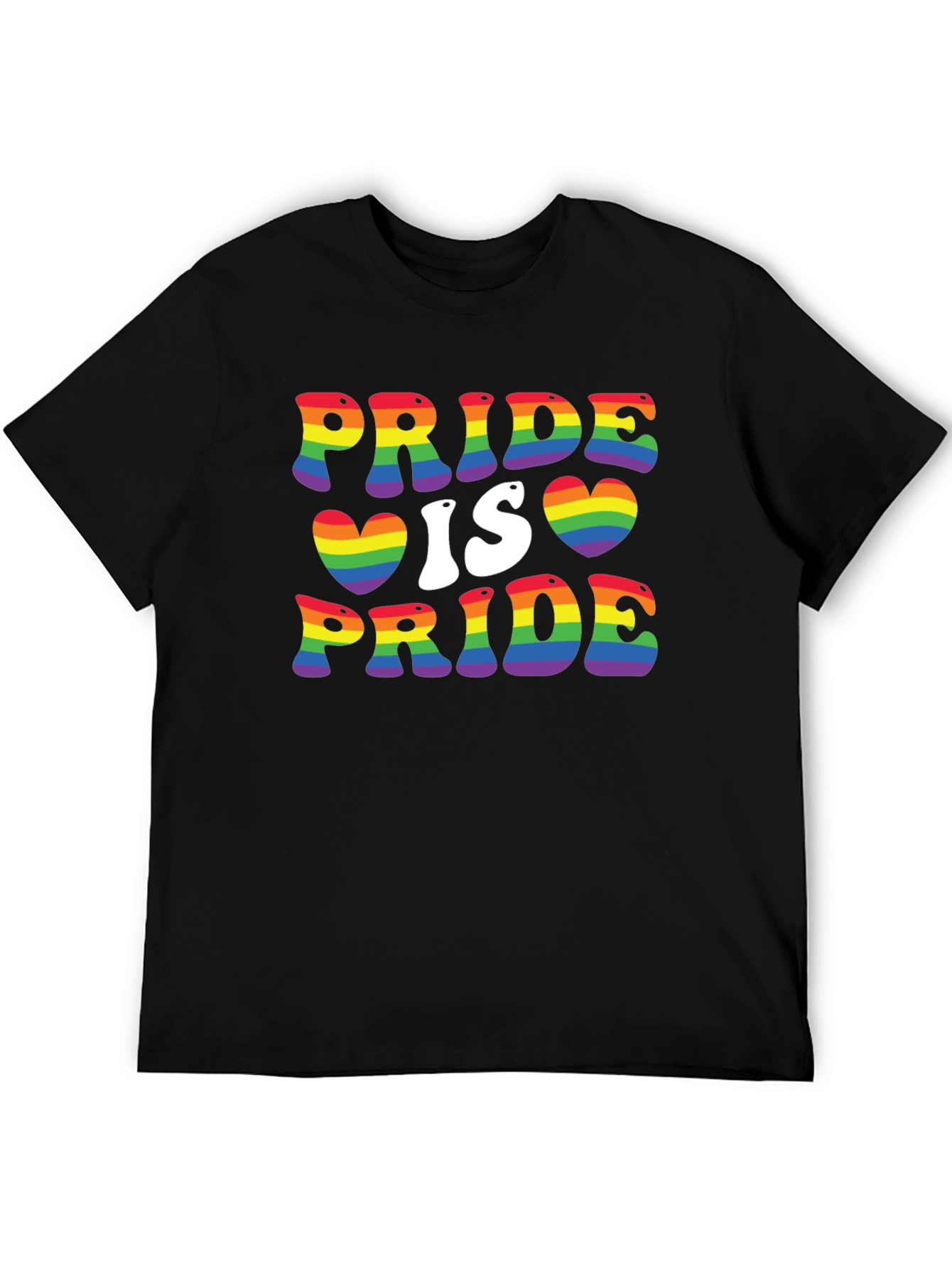 Pride is Pride Rainbow Graphic T-Shirt
