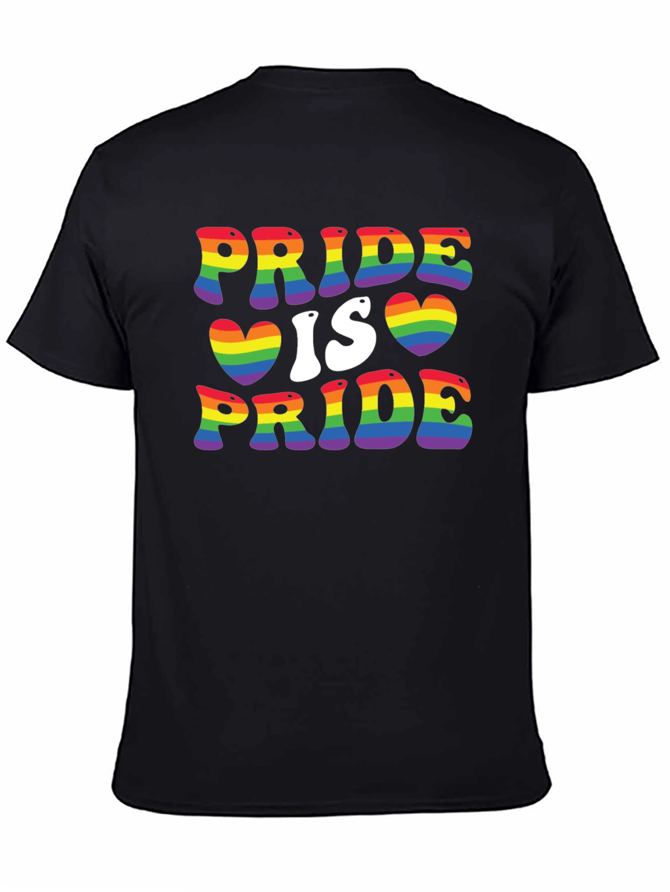 Pride is Pride Rainbow Graphic T-Shirt