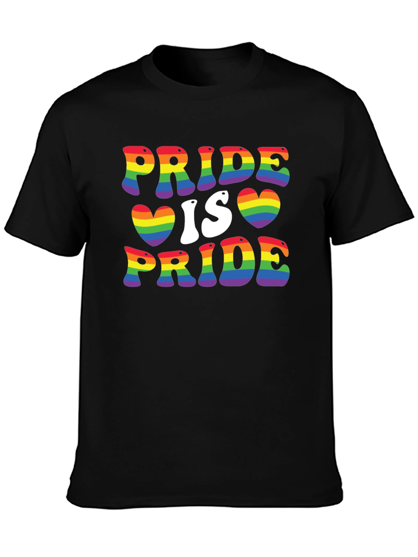 Pride is Pride Rainbow Graphic T-Shirt