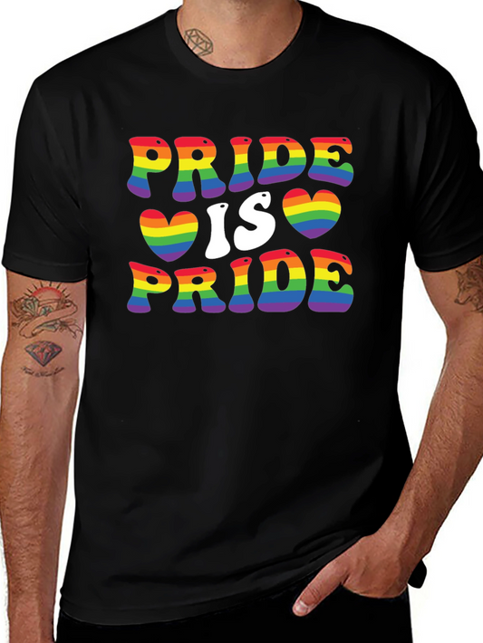 Pride is Pride Rainbow Graphic T-Shirt