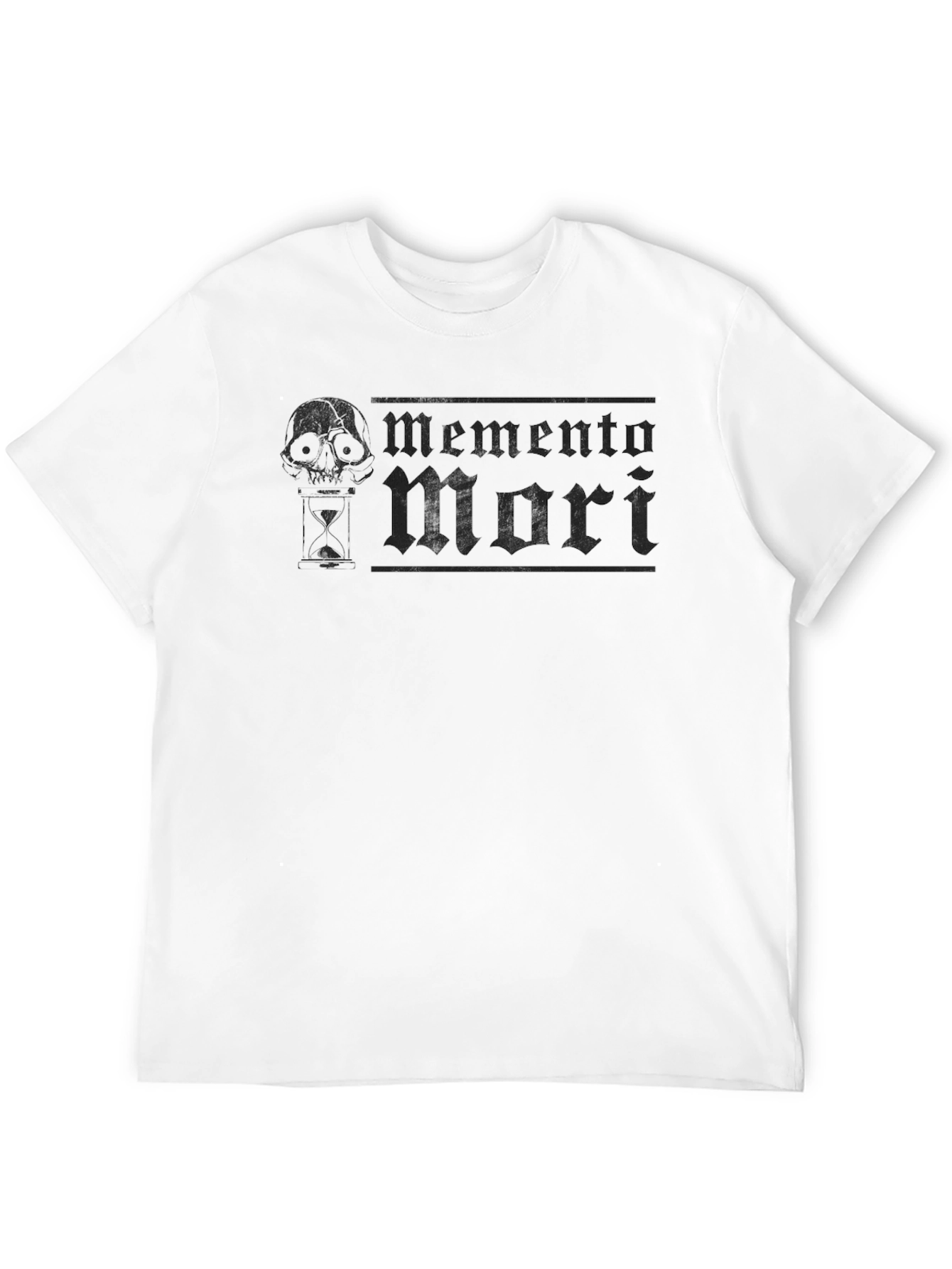 Memento Mori Graphic Tee - Black