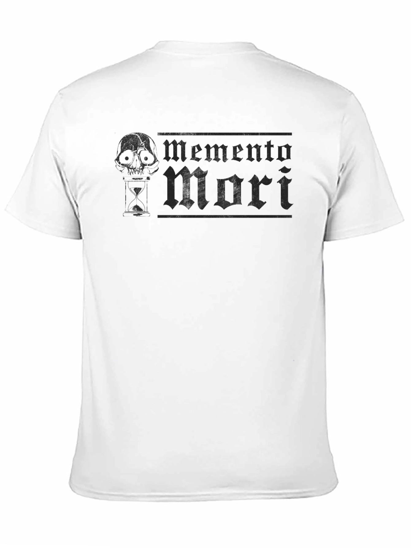 Memento Mori Graphic Tee - Black