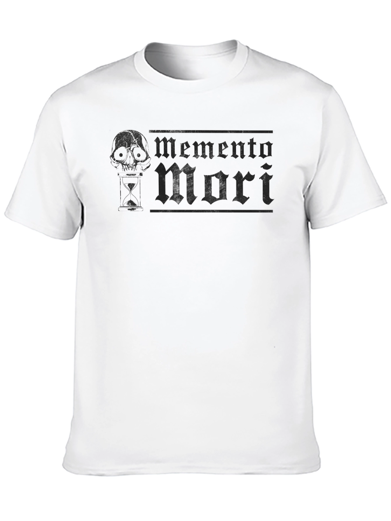 Memento Mori Graphic Tee - Black