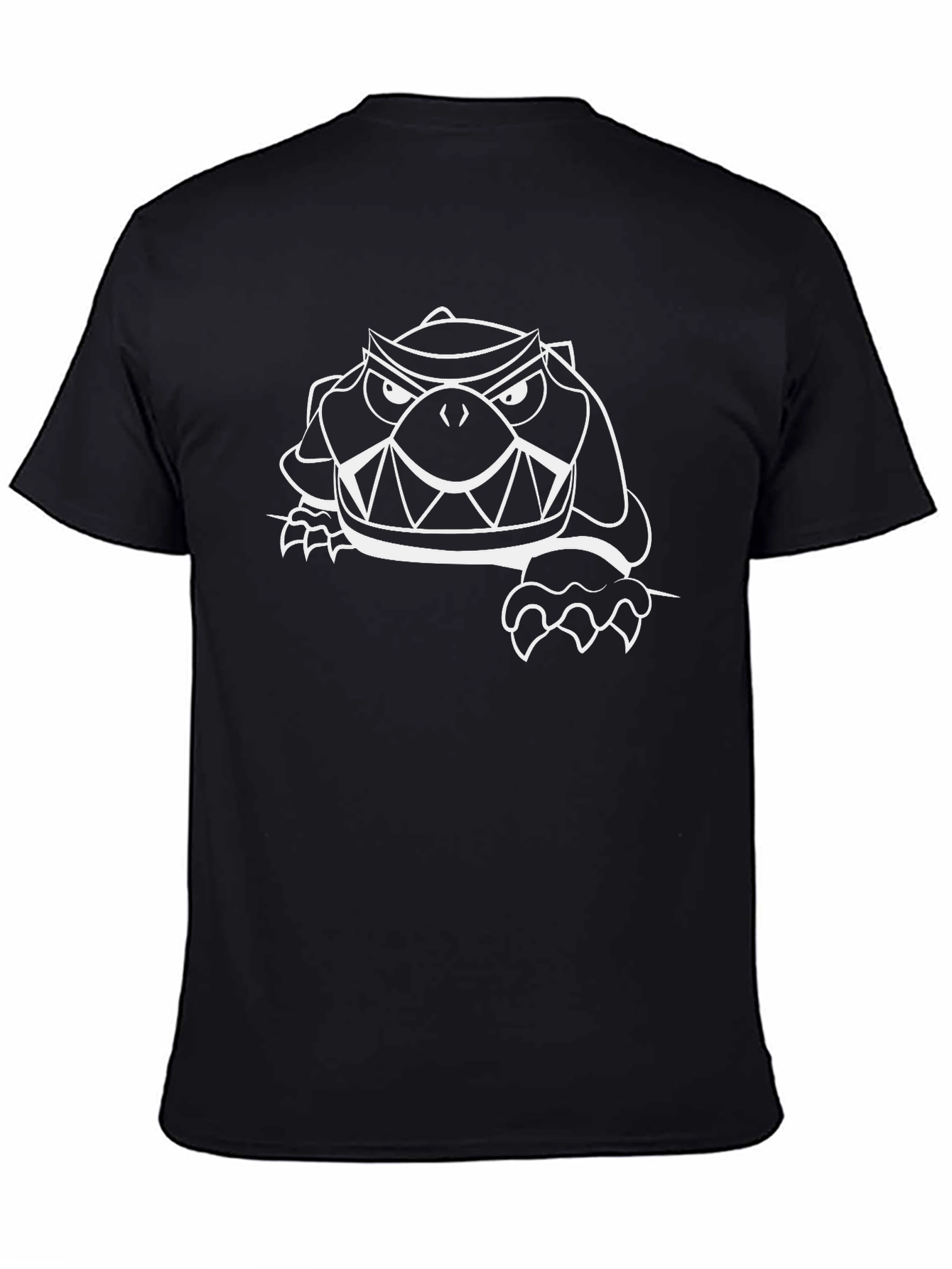 Bold Graphic Tee - Angry Turtle Design